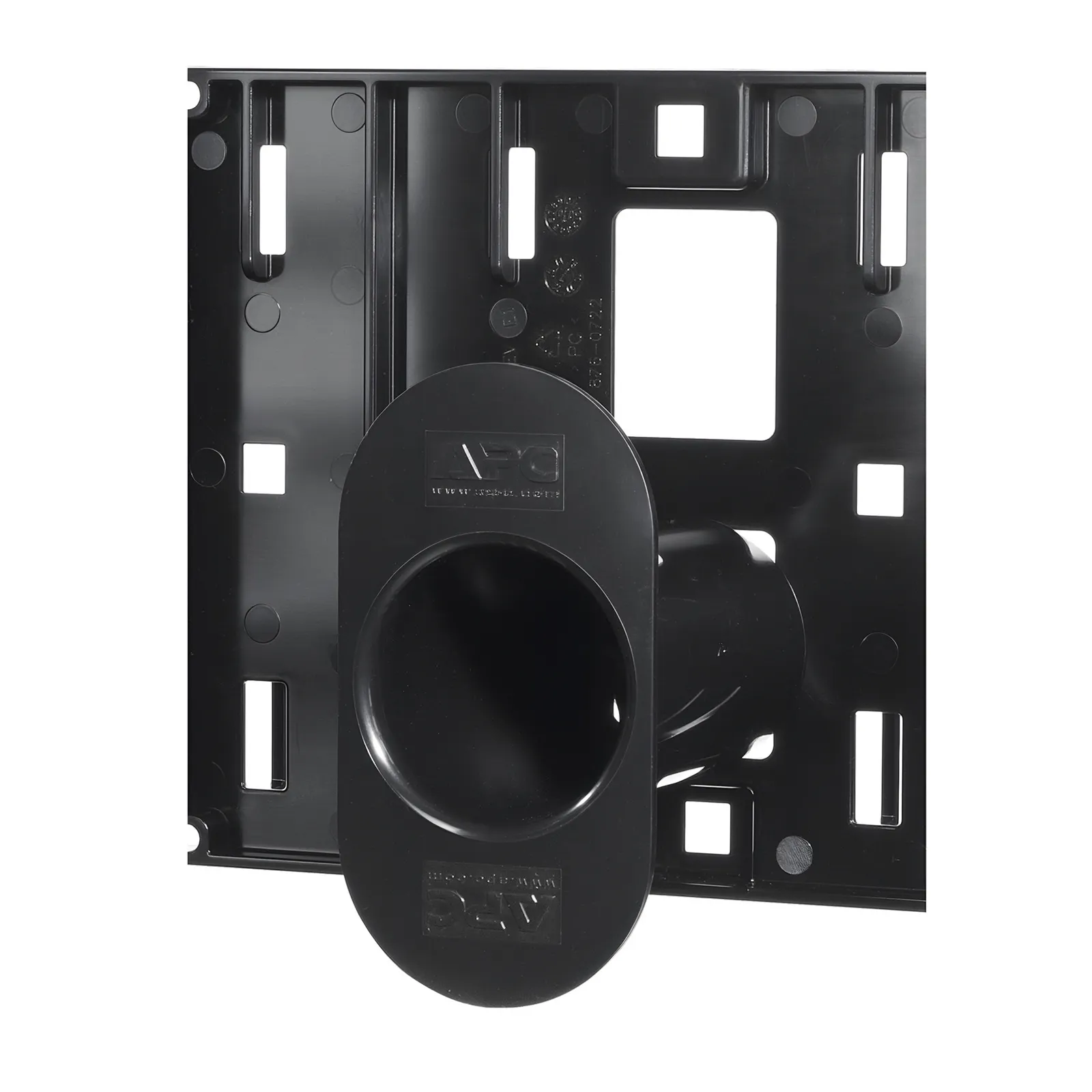 APC NetShelter High-Capacity Vertical Dual Sided Cable Manager for 2 & 4-Post Racks, 44RU, Bend Radius Finger with Cover, 6 in. Wide