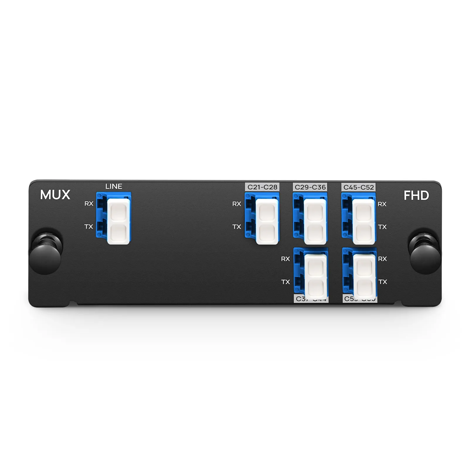 1 x 5 Band DWDM Mux Demux, 100GHz C21-C60, 2,2dB Typische IL, LC/UPC ...