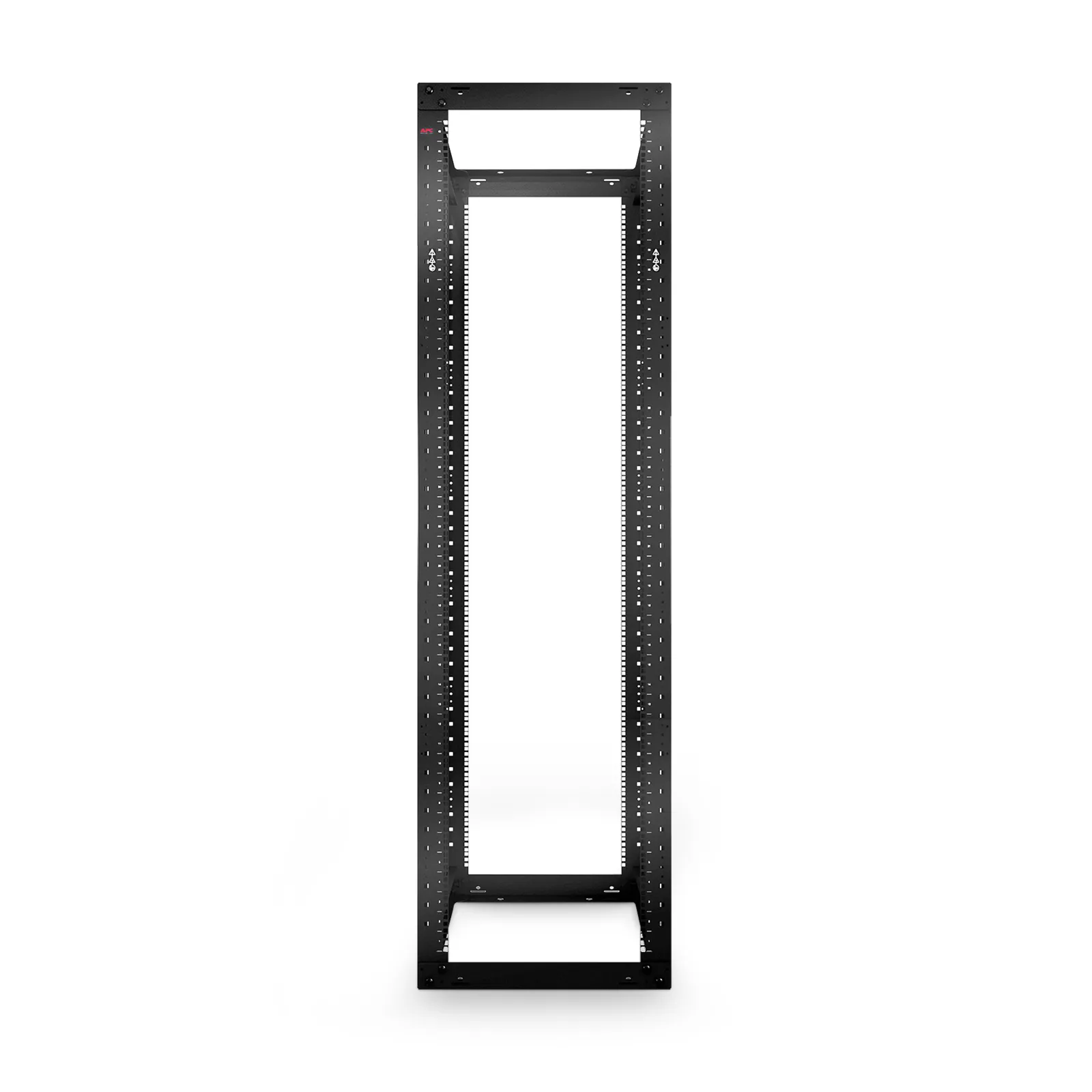 44U APC&trade; NetShelter 4-Post Open Frame Rack, Square Holes