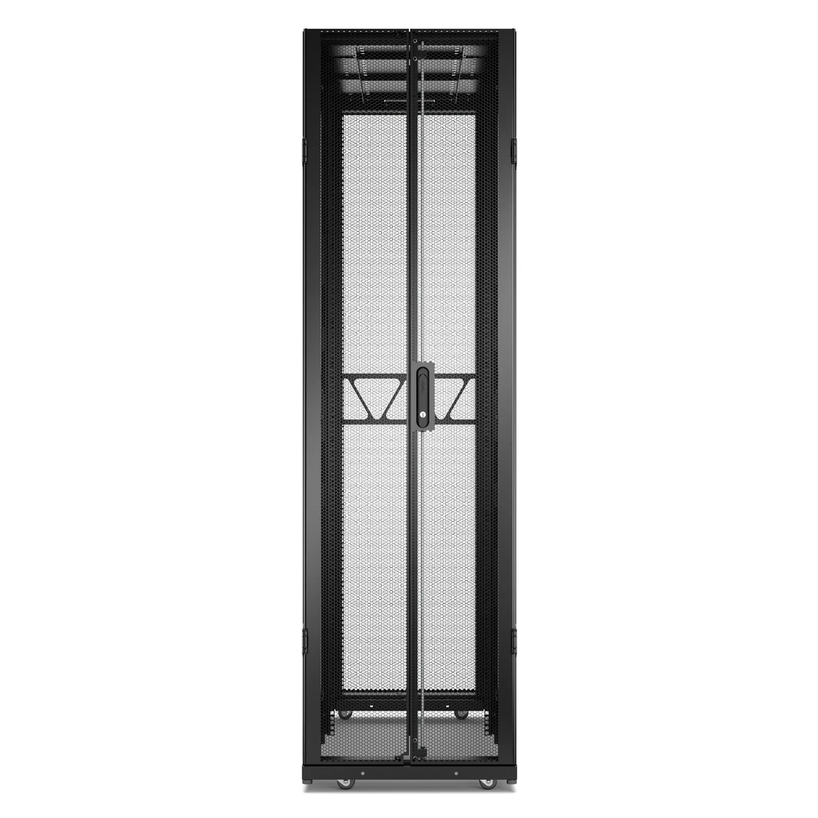 45U APC&trade; NetShelter SX Black Network & Server Cabinet 600 x 1200mm with Side Panels
