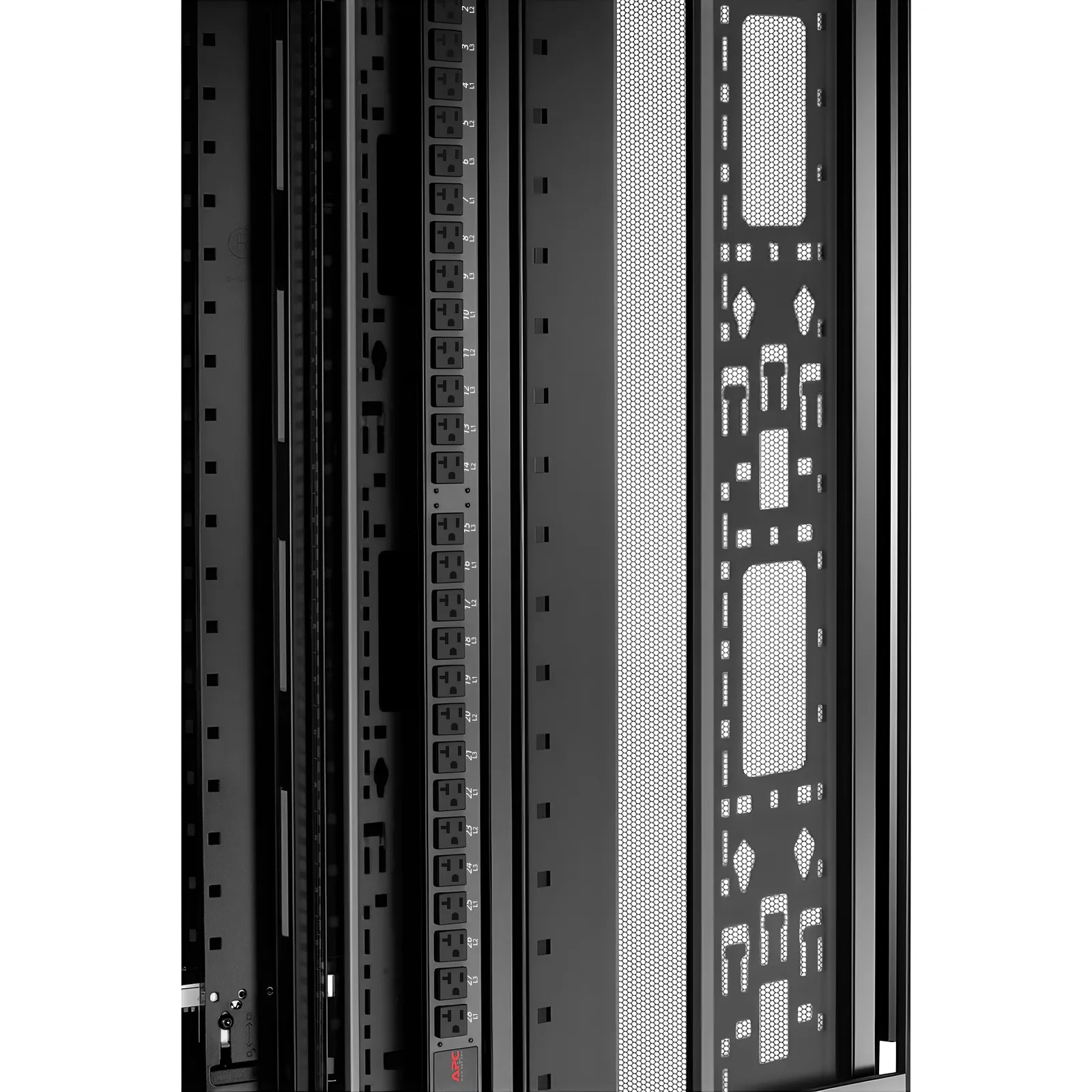 APC™ NetShelter Cable Management, Vertical Managers for 42U SX Cabinet, 2pcs/Pack