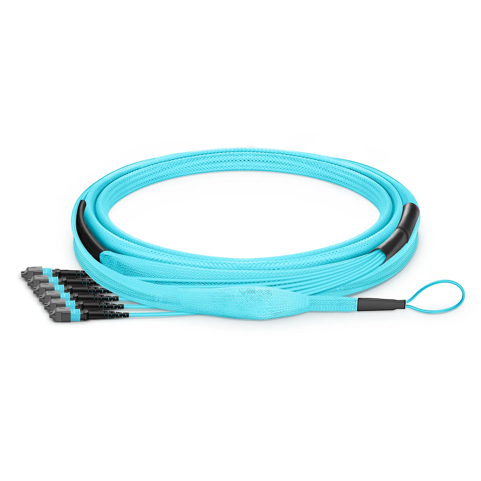 もも Customized 24-144 Fiber OM3 MTP-12 MTP® Hybrid Trunk Cable - FS.com