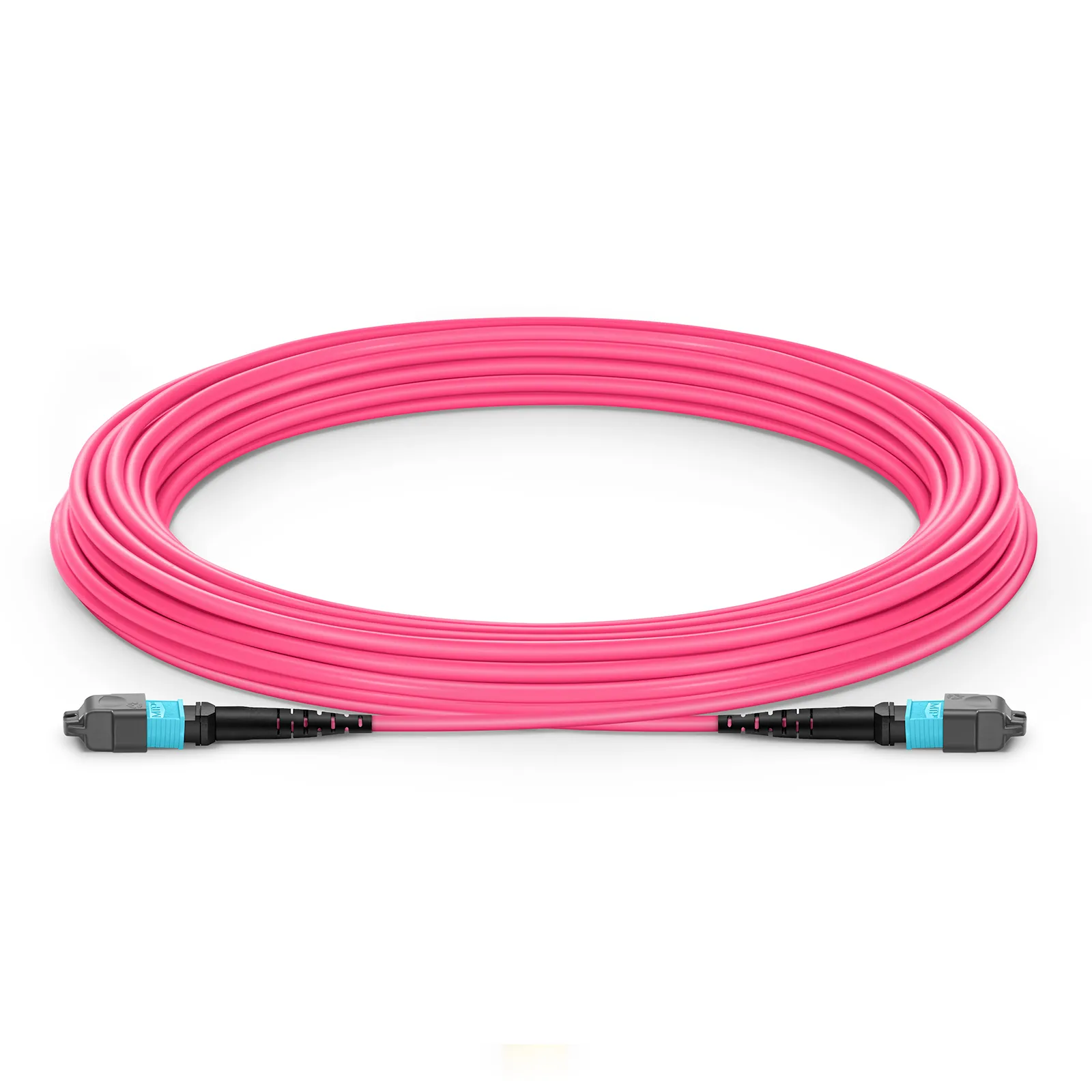 Customized MTP®-16 Jumper, 16/32 Fibers, Multimode (OM4), Plenum (OFNP), 0.35dB Max, Crossover