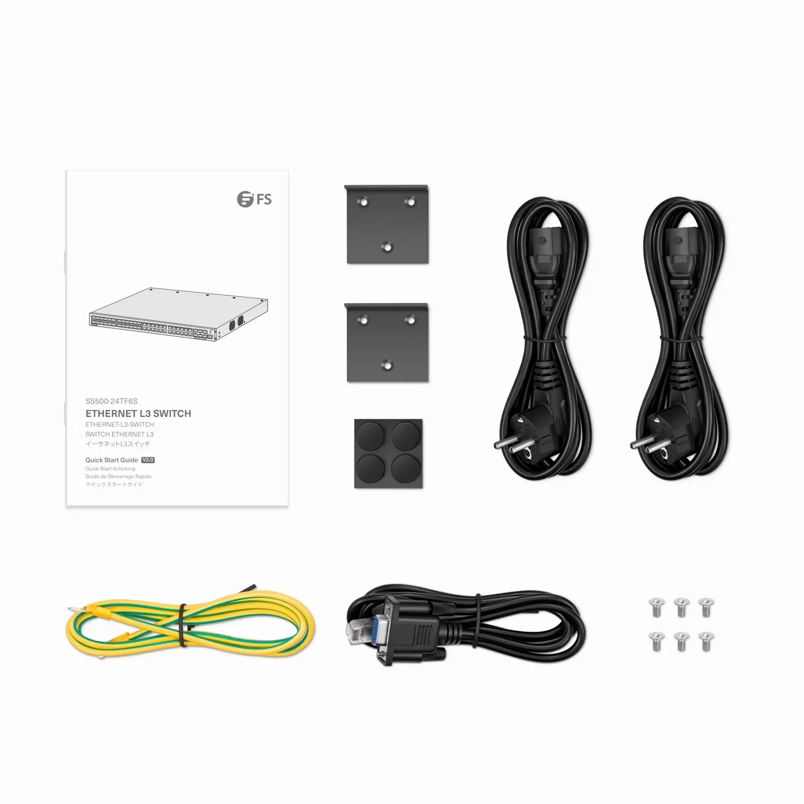 S5500-24TF6S、48ポート ギガビットイーサネットL3スイッチ(24x