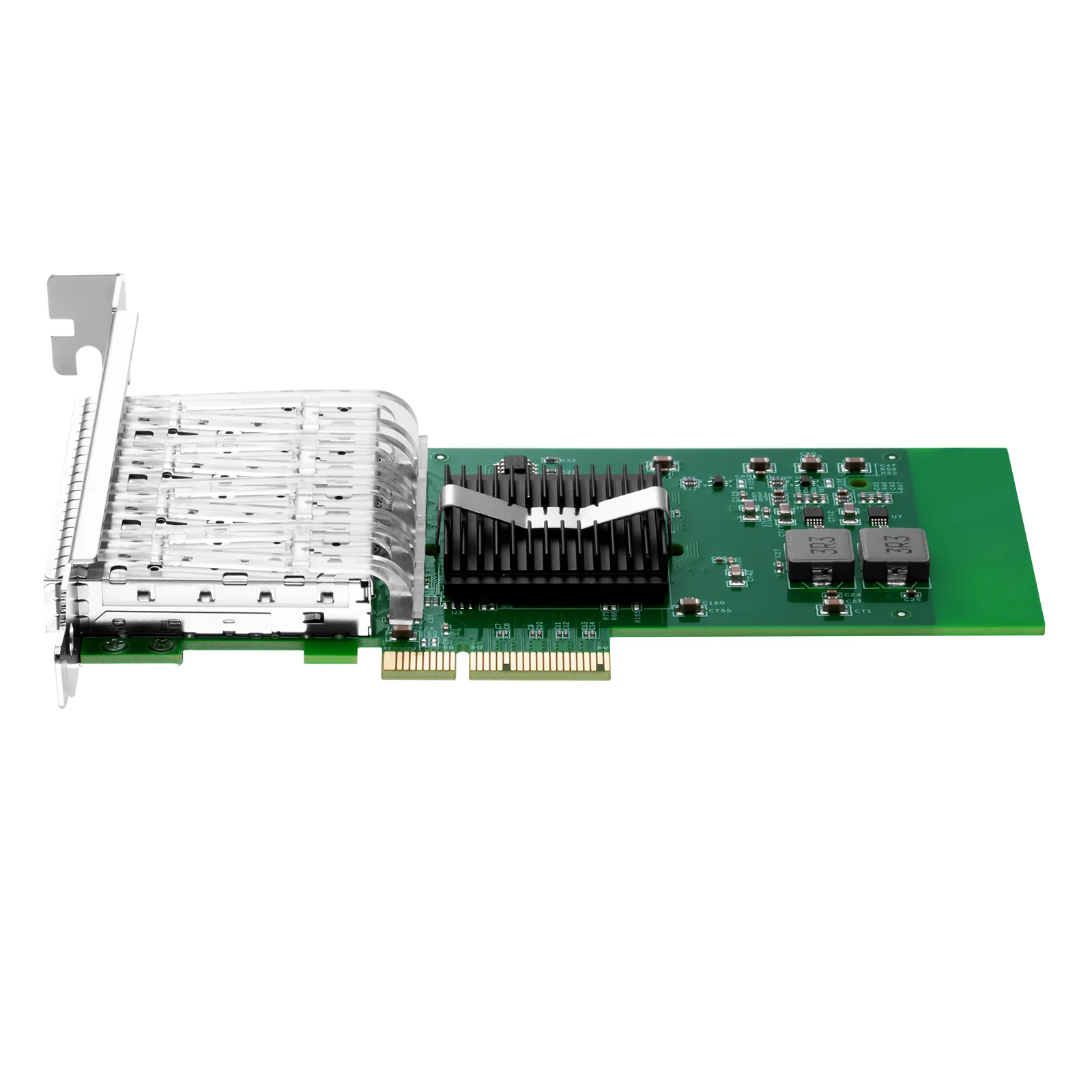 Intel I350-AM4 Based Ethernet Network Interface Card, 1G Quad-Port
