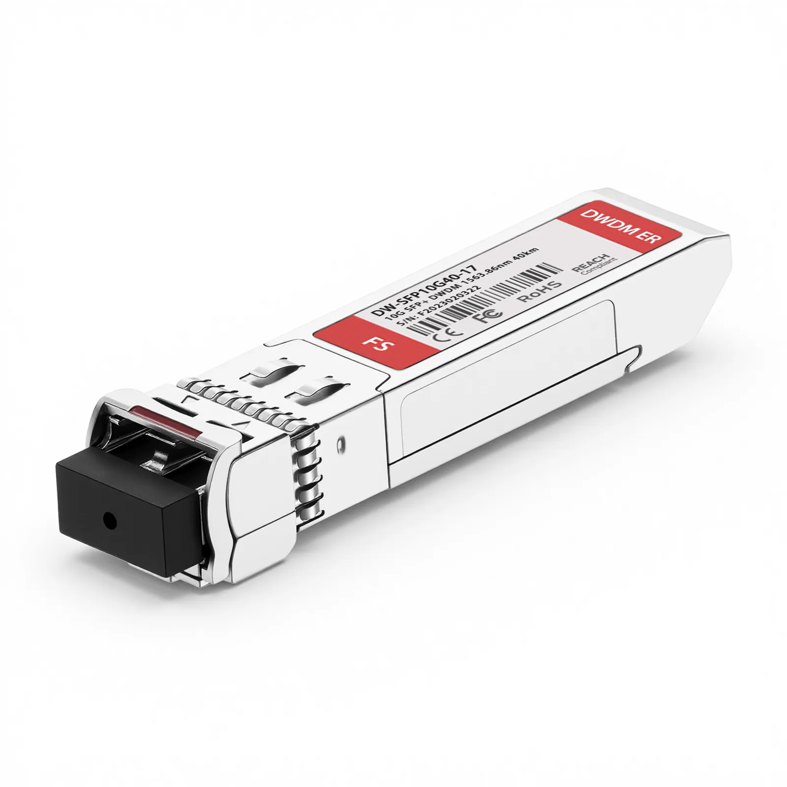 Cisco C17 DWDM-SFP10G-63.86 Compatible SFP+ 10G DWDM 1563.86nm 100GHz 40km Duplex LC/UPC SMF Transceiver Module