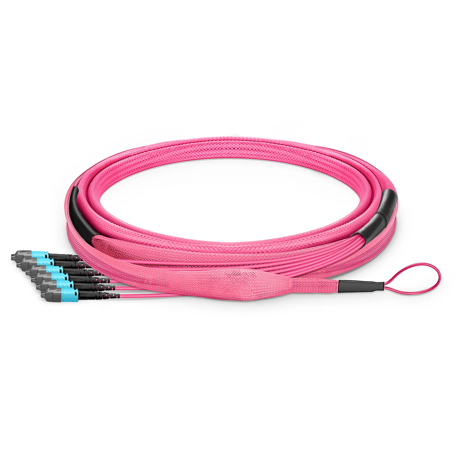 Customized MTP®-12 PRO Jumper, 8-144 Fibers, Multimode (OM4), 0.35dB Max