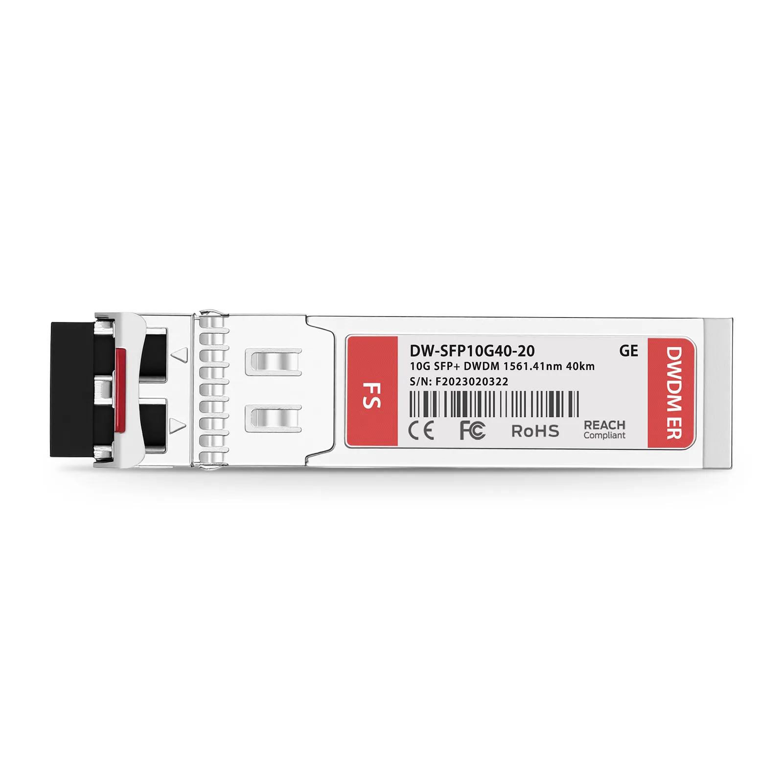 汎用 DWDM SFP+モジュール（1561.41nm 40km）｜10G SFP+トランシーバ