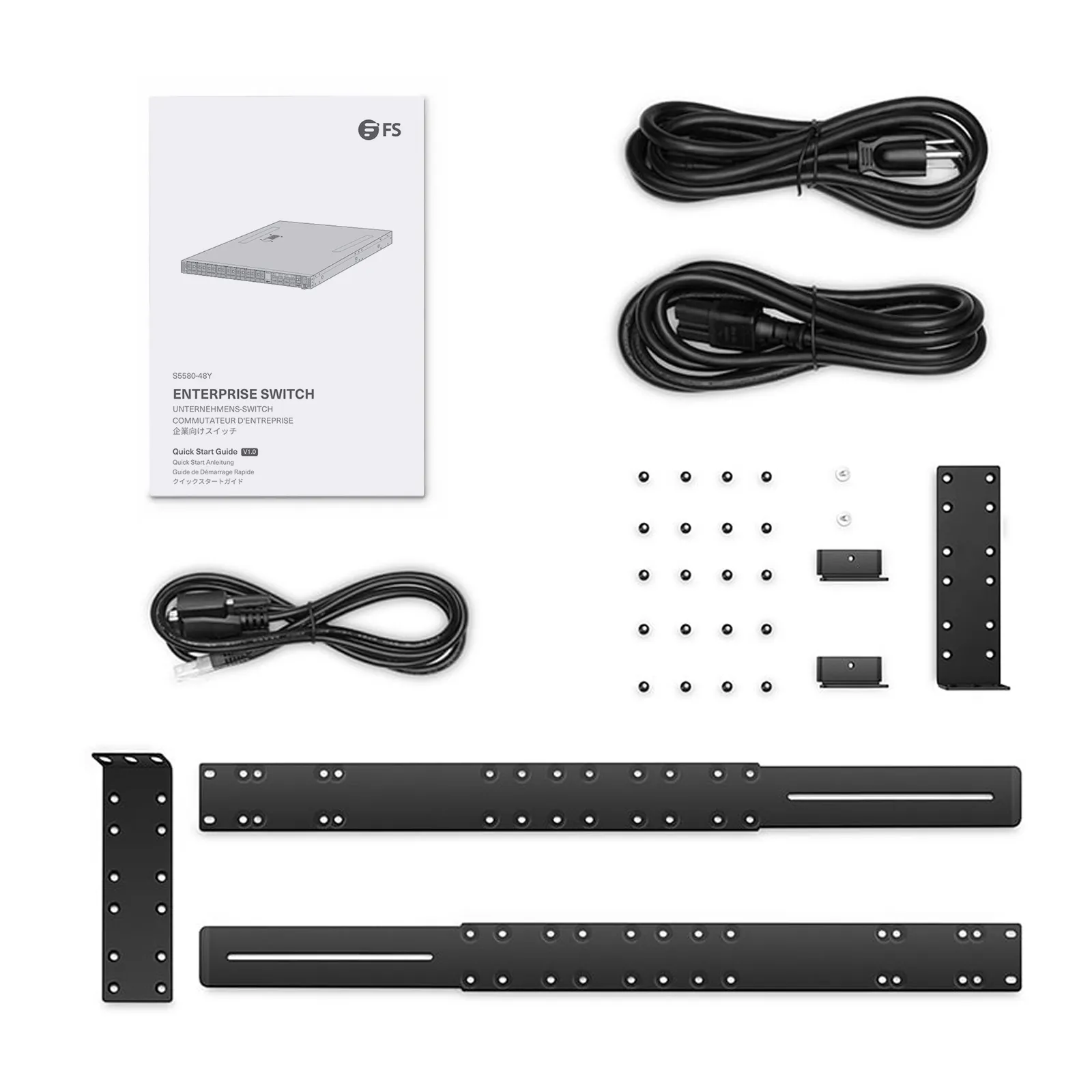 This picture is about S5580-48Y, 配件图 V1.0.