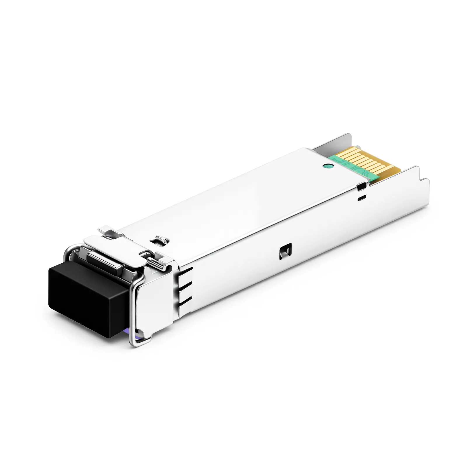 Cisco Compatible 1000BASE-BX-U SFP BiDi 1490nm-TX/1550nm-RX 160km Simplex LC/UPC SMF Transceiver Module (Industrial)