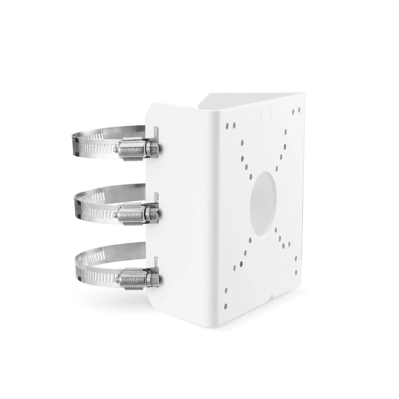 CA-R006-V1, Pole Mount Adapter for Dome & Bullet & Turret & PTZ Dome Network Cameras