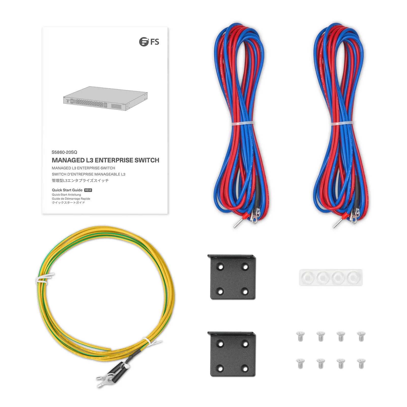 S5860-20SQ 24-Port 10Gb SFP+ Stackable Switch - FS.com