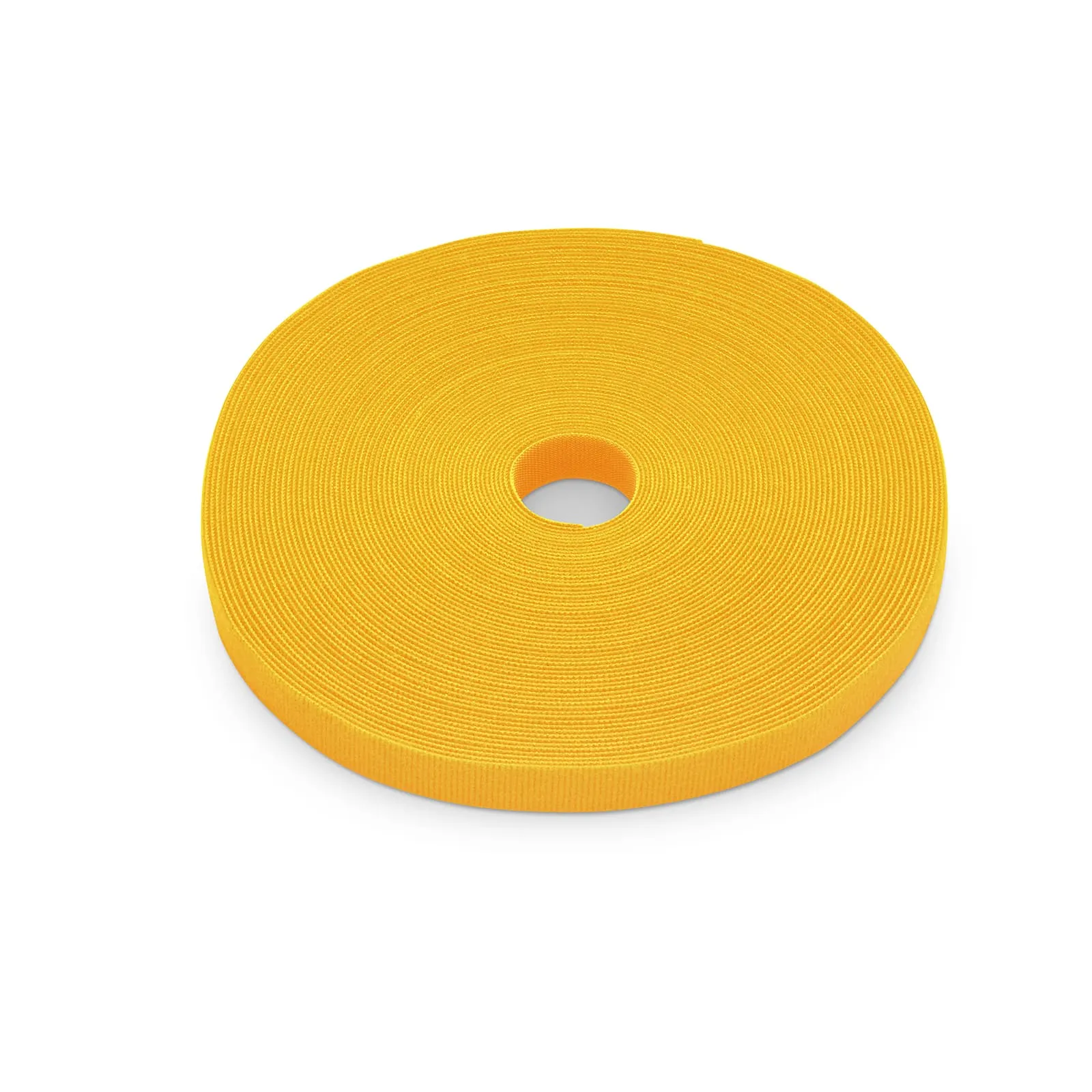 VELCRO&reg; Brand ONE-WRAP&reg; Tape 1/2" x 25 Yard Roll, Yellow