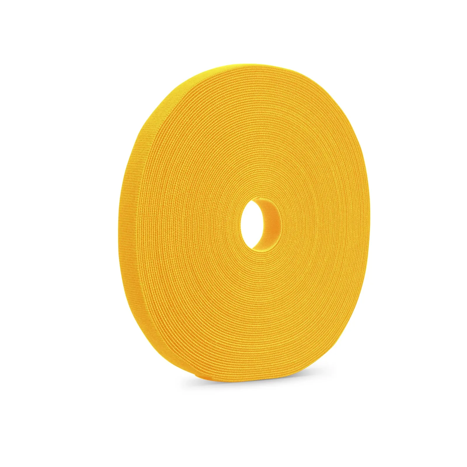 VELCRO&reg; Brand ONE-WRAP&reg; Tape 1/2" x 25 Yard Roll, Yellow