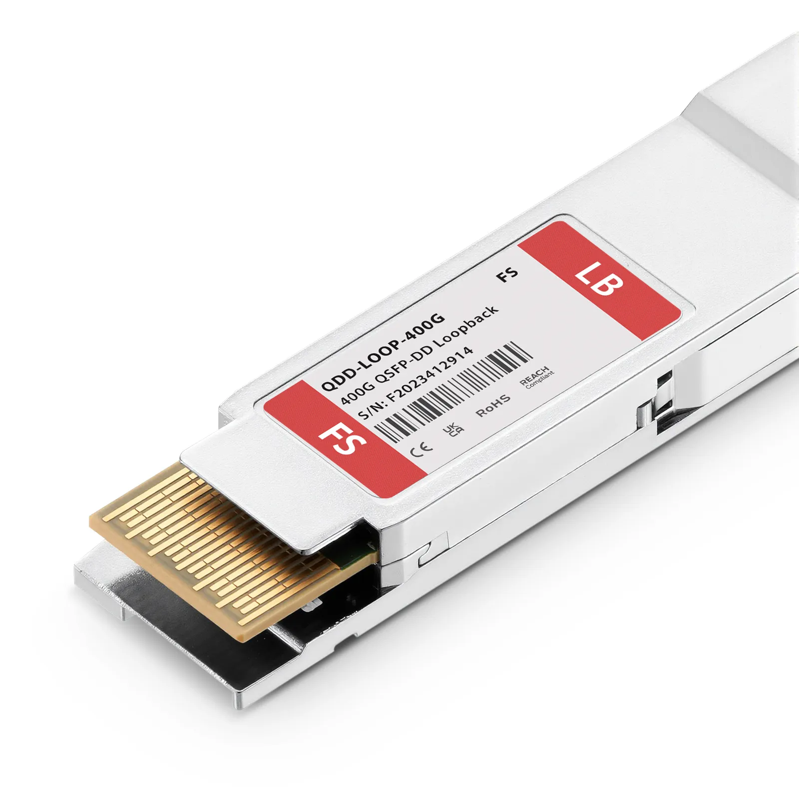 400G QSFP-DD Passive Loopback Testing Module for FS Switches - FS