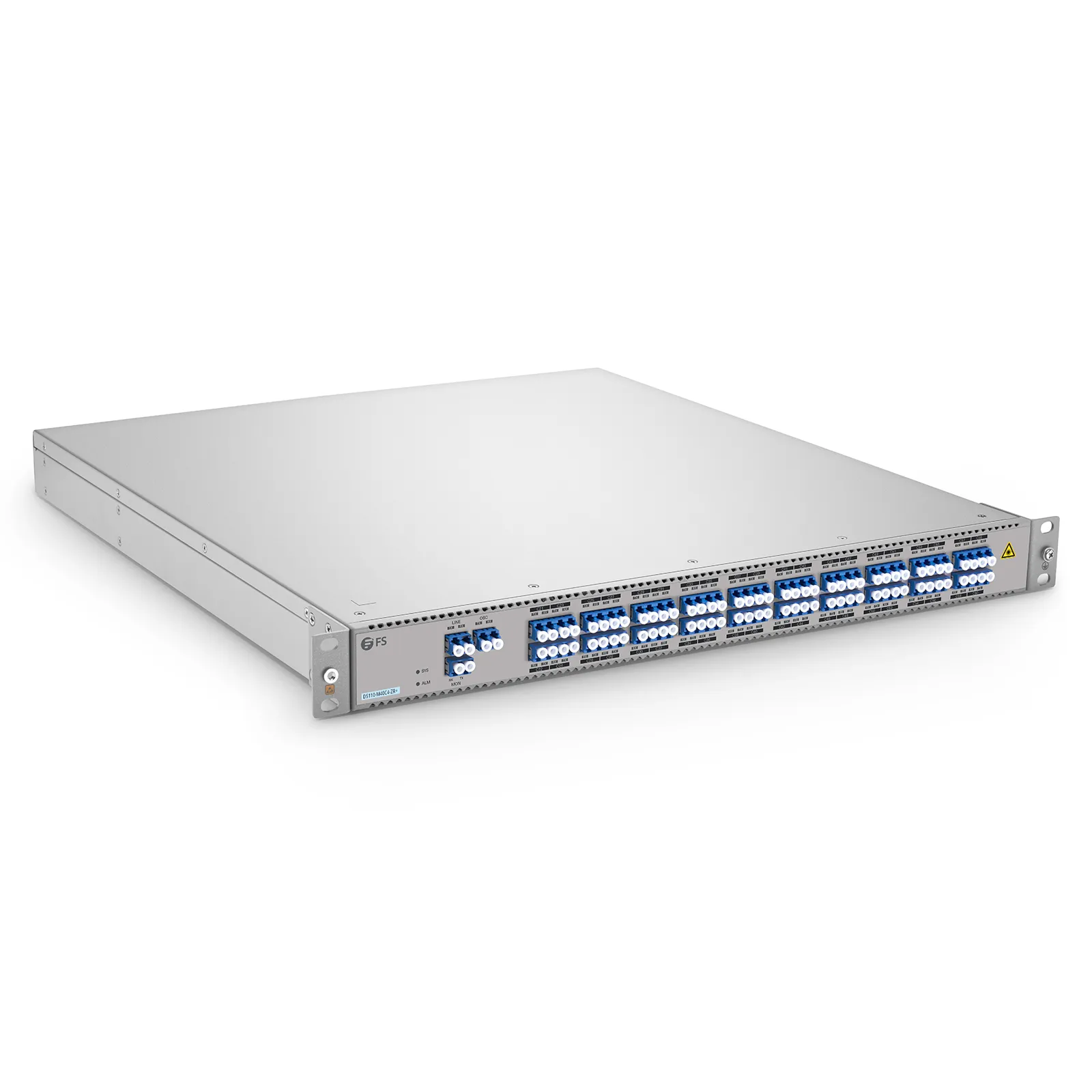 D5110-M40C4-ZR+, 40CH 1U DWDM Open Line System Optimized for Coherent Services, C21-C60, Duplex, with Monitor and OSC Port, 0-120km, Support AmpCon/WebGUI
