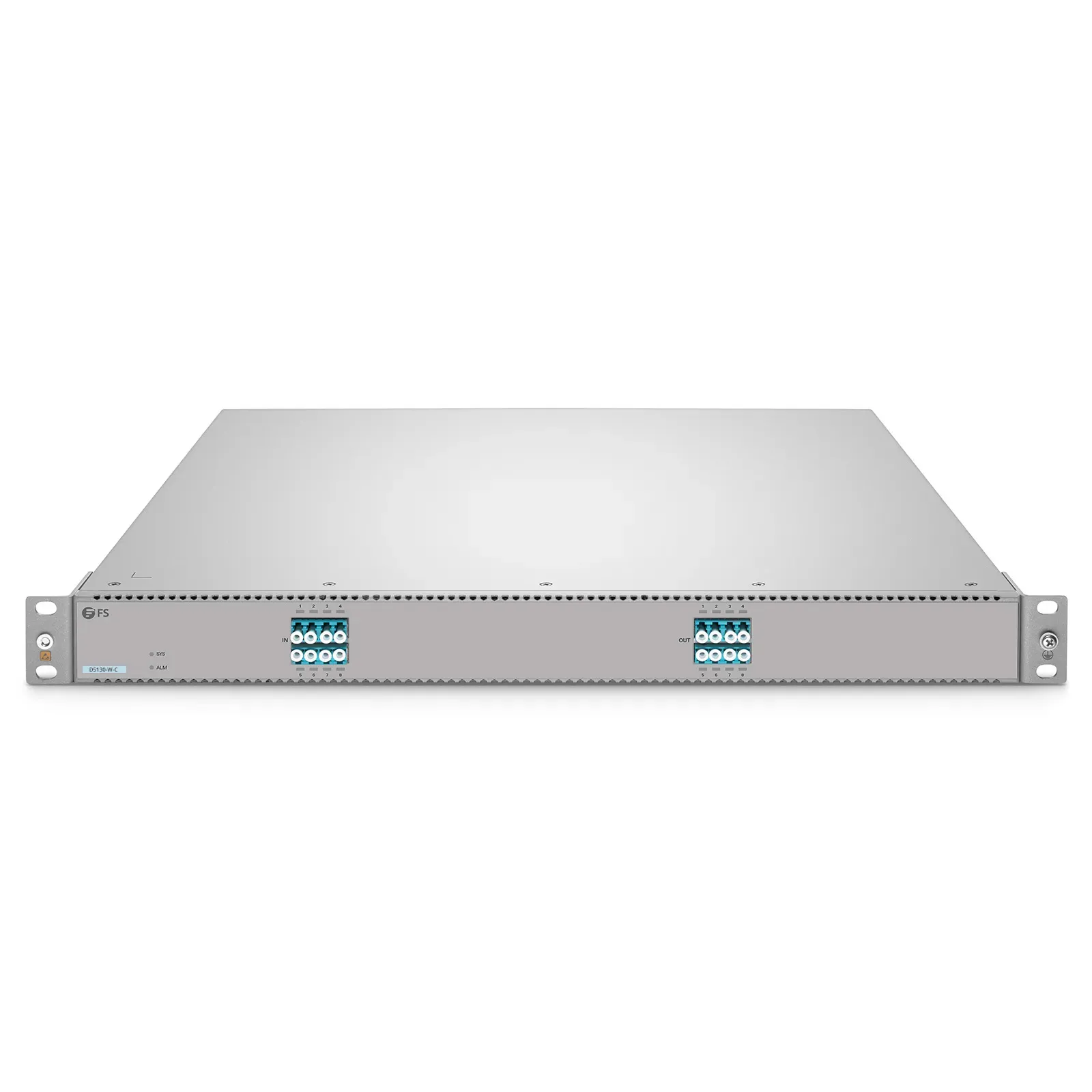 Customized Low Loss All Optical Circuit Switch, 8 x 8 to 32 x 32 Ports, Redundant AC/DC PSUs, Support WebGUI Network Management