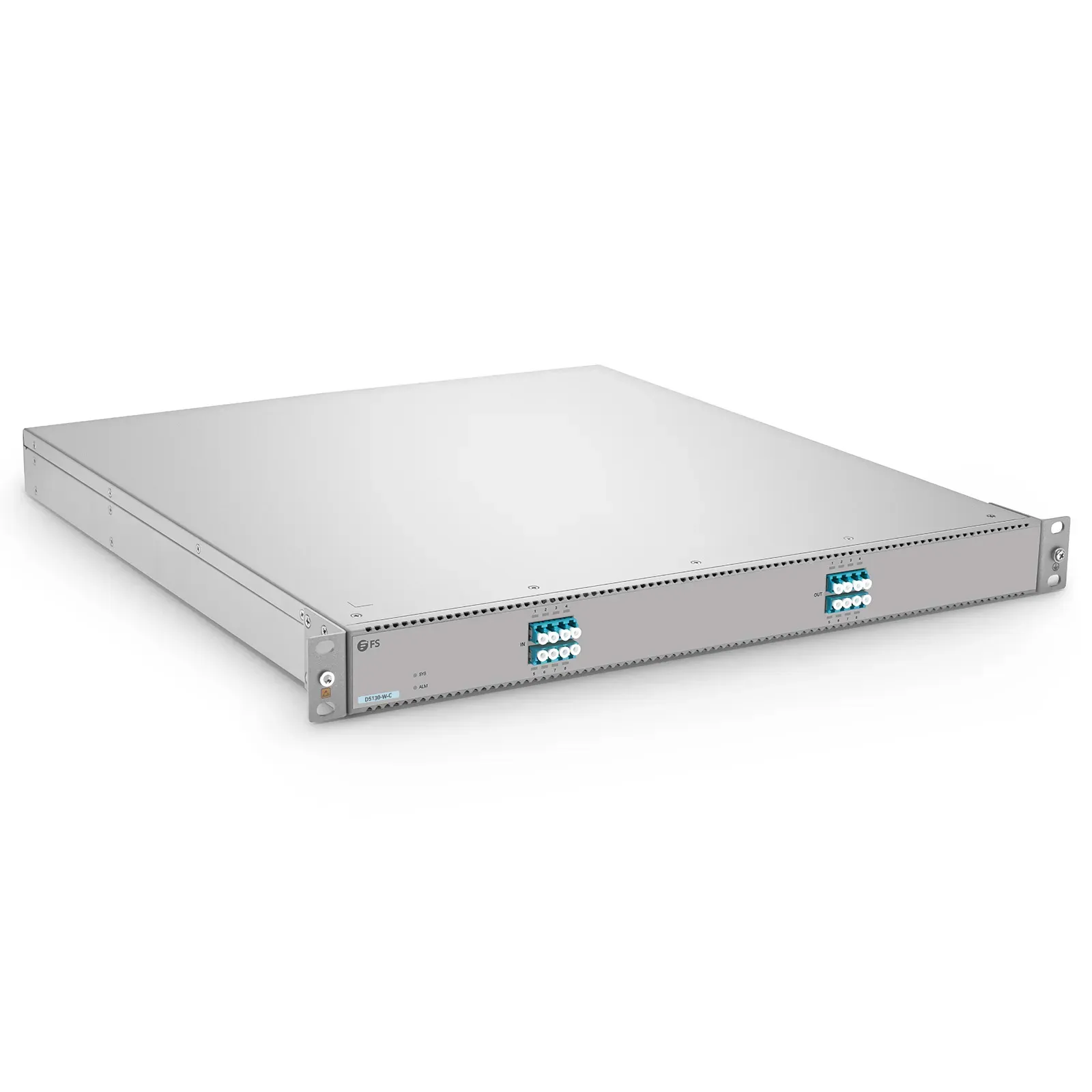 Customized Low Loss All Optical Circuit Switch, 8 x 8 to 32 x 32 Ports, Redundant AC/DC PSUs, Support WebGUI Network Management