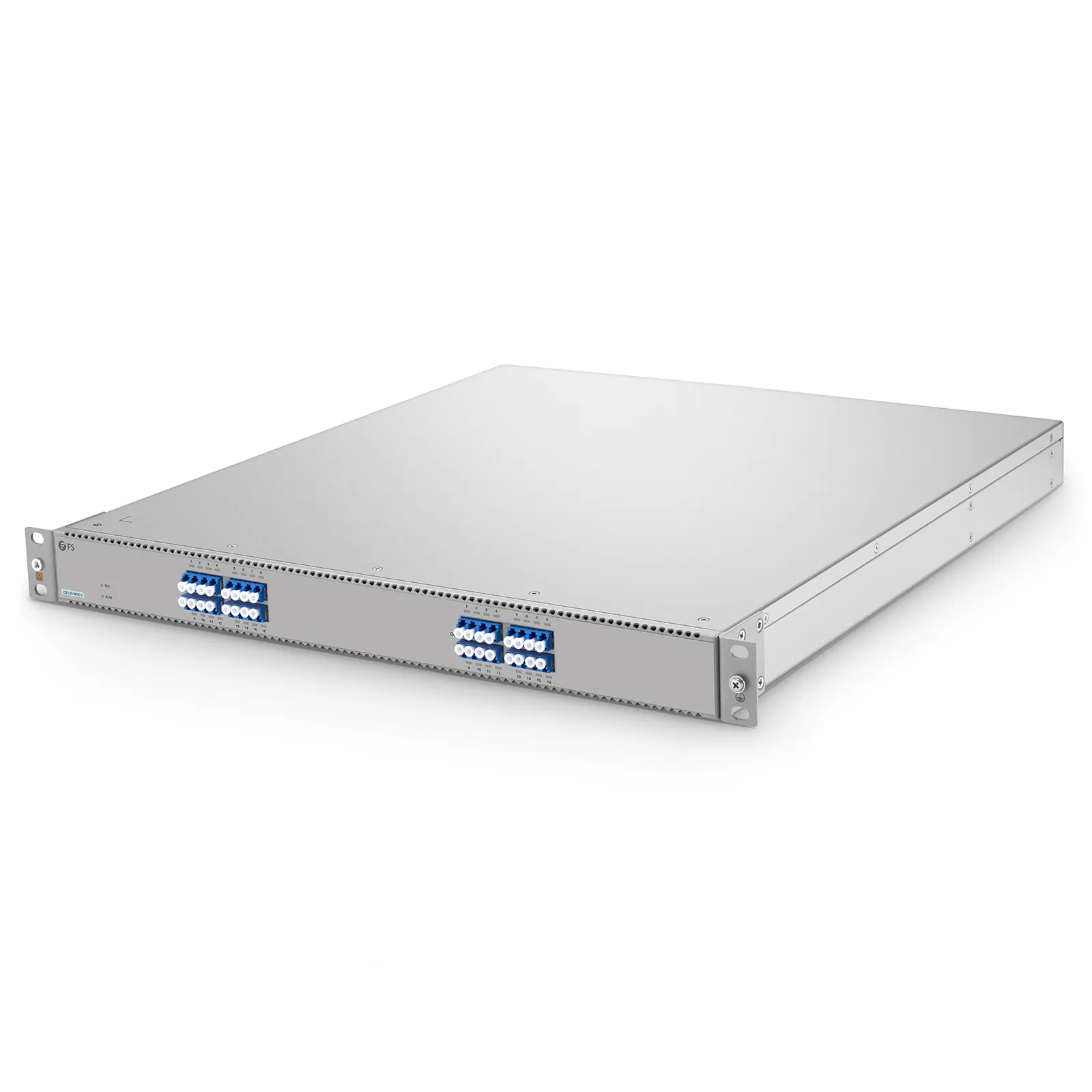 D5130-W16-S Single-mode Low Loss All-Optical Circuit Switch with Built-in OPD, 16 x 16 Ports, Redundant AC PSUs, Support WebGUI Network Management