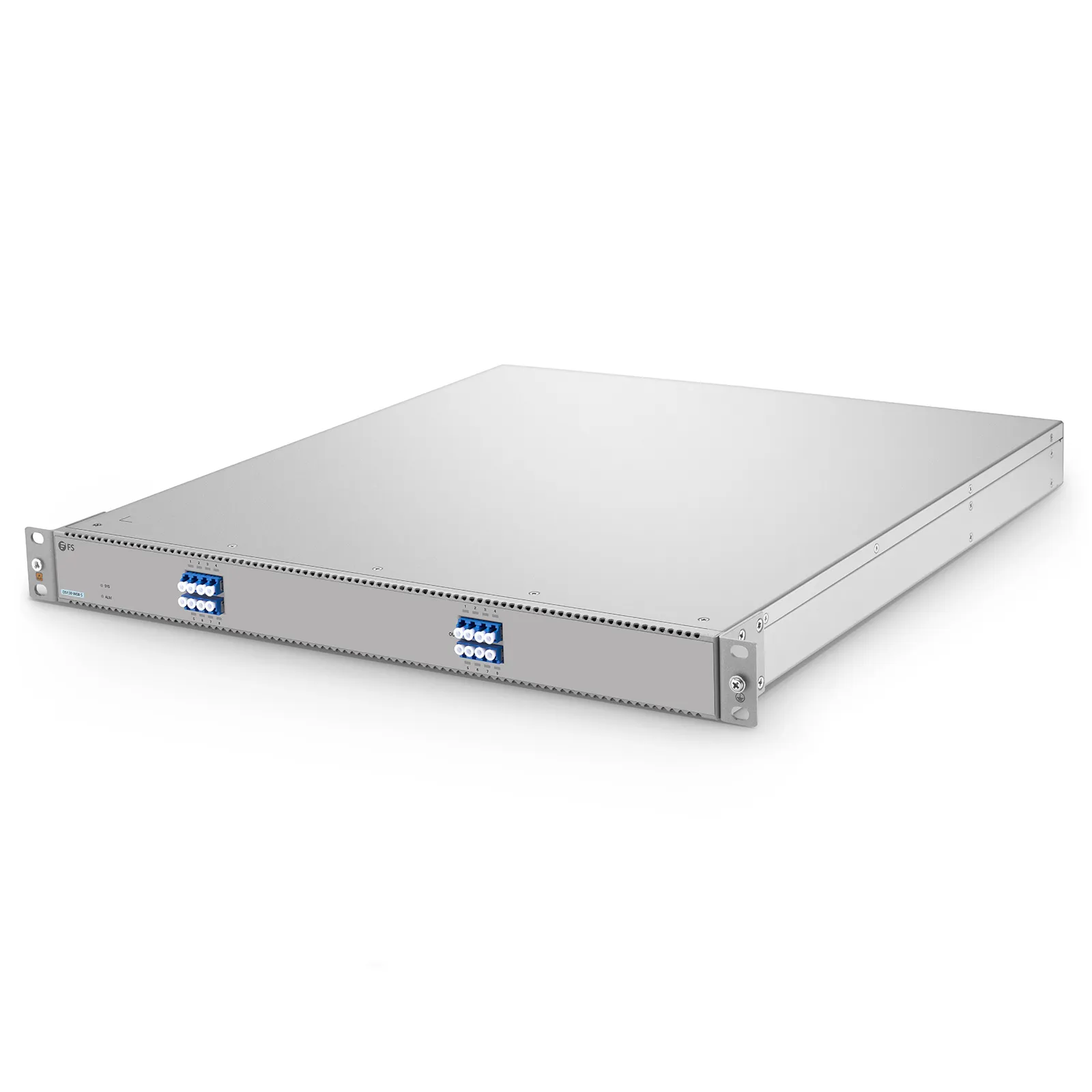 D5130-W08-S Single-mode Low Loss All-Optical Circuit Switch with Built-in OPD, 8 x 8 Ports, Redundant AC PSUs, Support AmpCon/WebGUI Network Management
