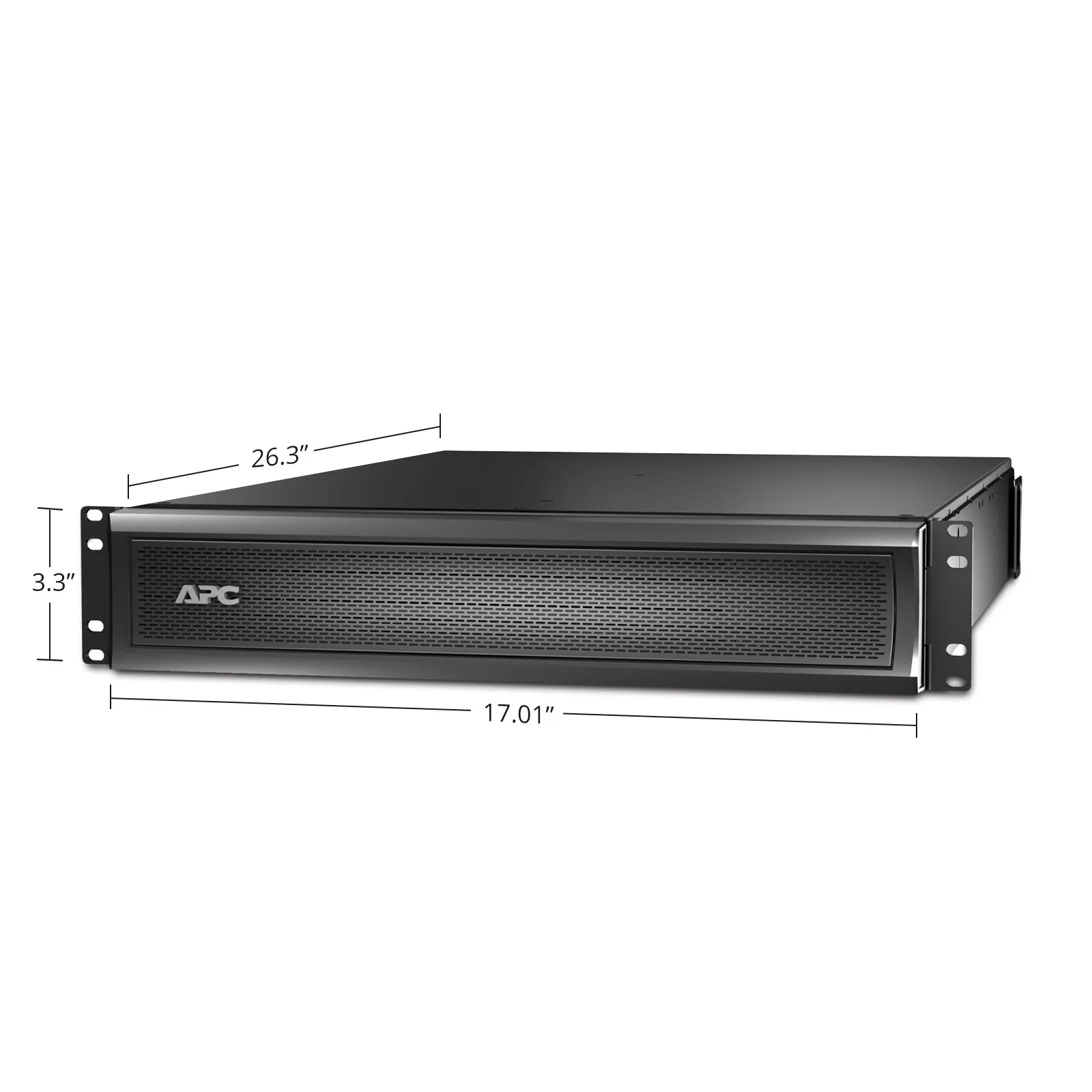 APC Smart-UPS X External Battery Pack for 2kVA and above Models, 120V, Rack 2U/Tower