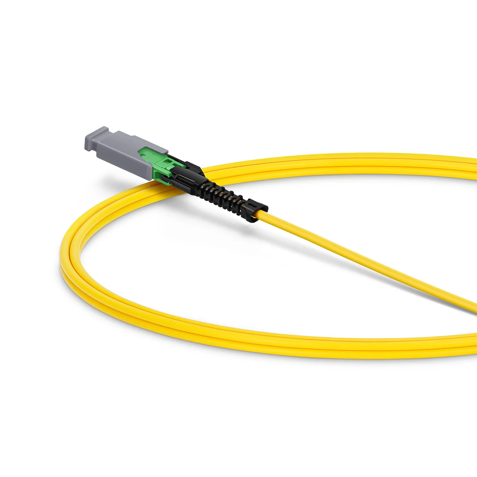 1m (3ft) MMC Jumper, MMC-16 APC (Female) to MTP&reg;-16 APC (Female), 16 Fibers, Single Mode (OS2), Plenum (OFNP), 0.35dB Max, Jumper Polarity, Yellow