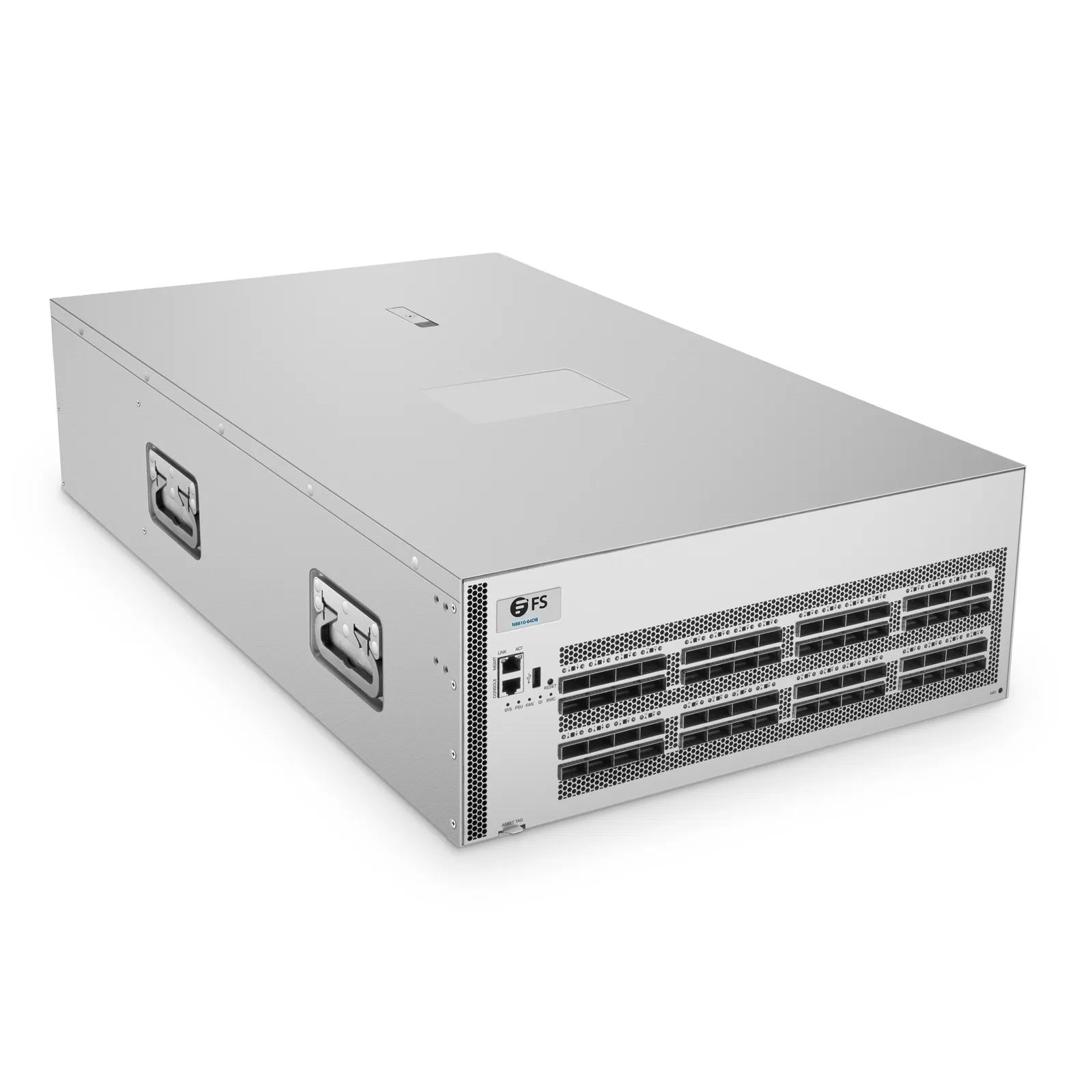 パーツ user_e0b7b44e N8610-64DB, 4U, 64-Port Ethernet HPC/AI Data Center Switch, 64 x