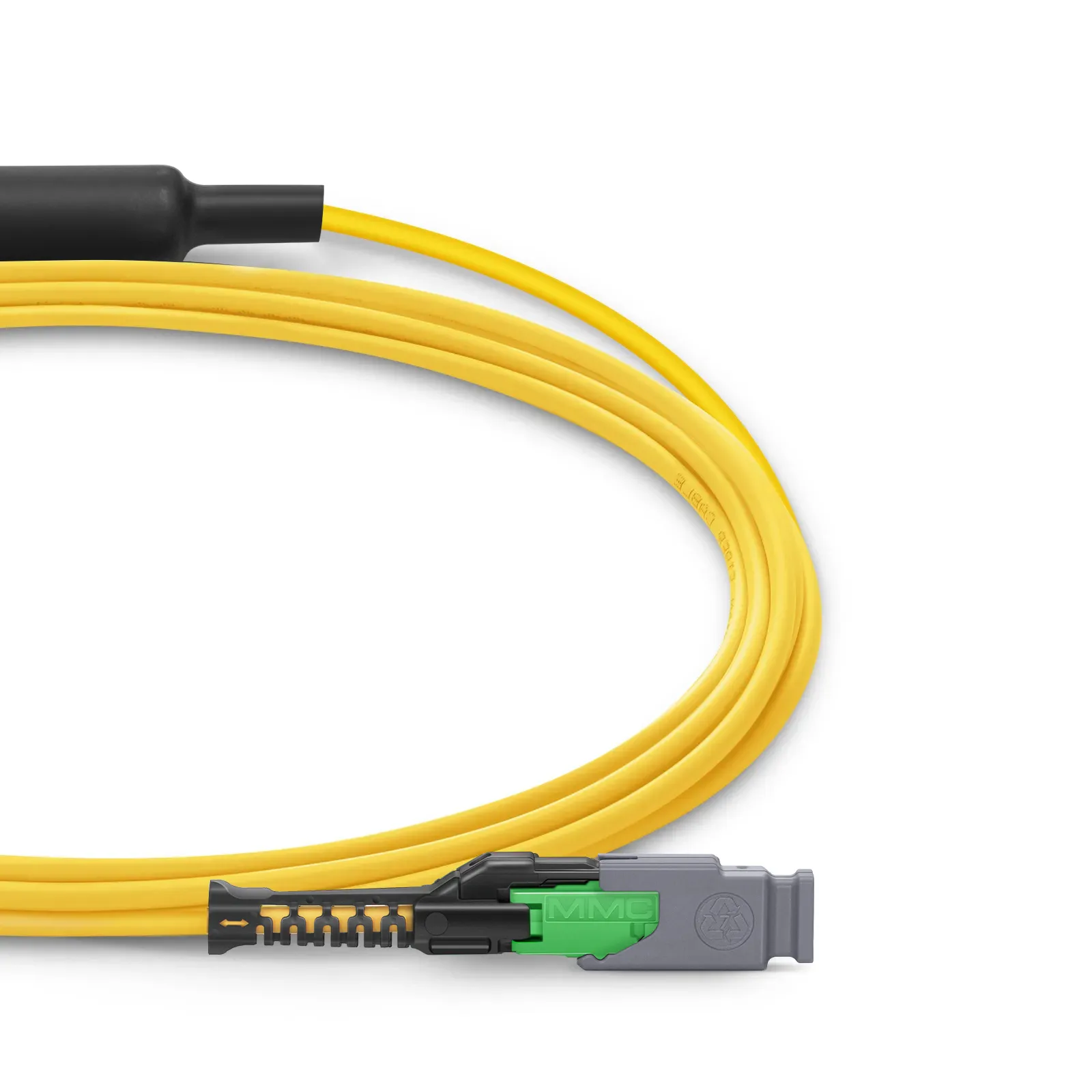 2m (7ft) MMC Breakout Cable, MMC-24 APC (Female) to 3 x MTP®-8 APC