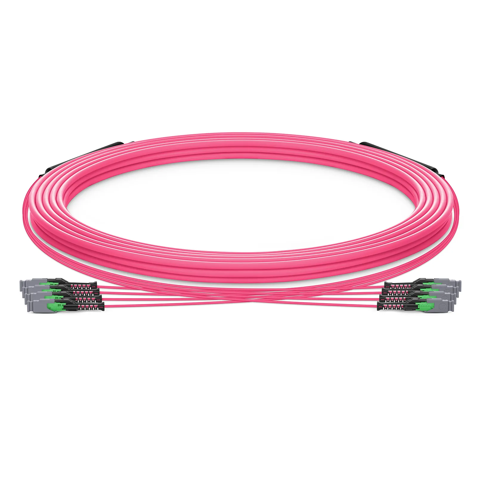 Customized MMC-24 Trunk Cable, 24-576 Fibers, Multimode (OM4