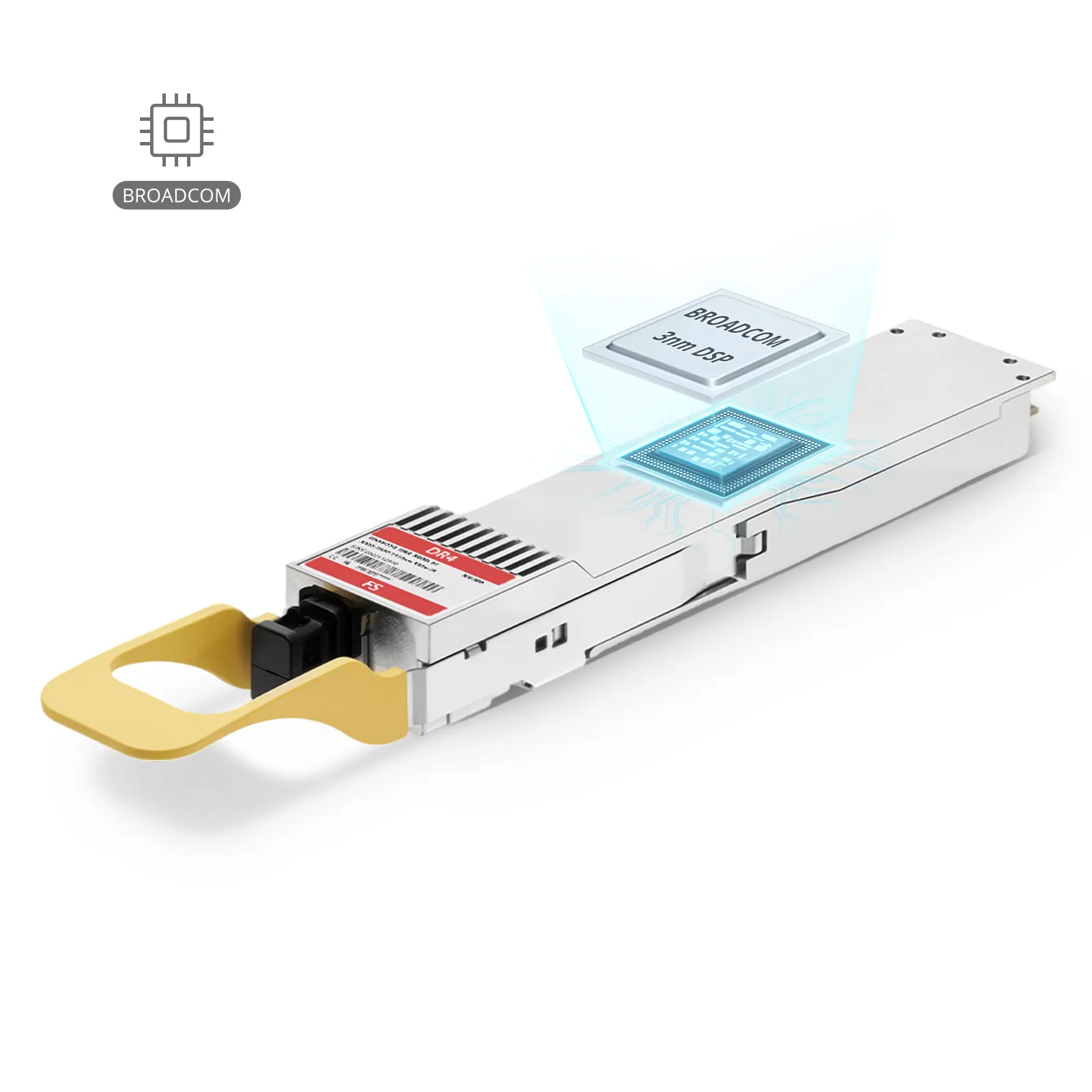 優芽 NVIDIA/Mellanox MMS4A20-XM800対応 800GBASE-DR4 OSFP224 RHS