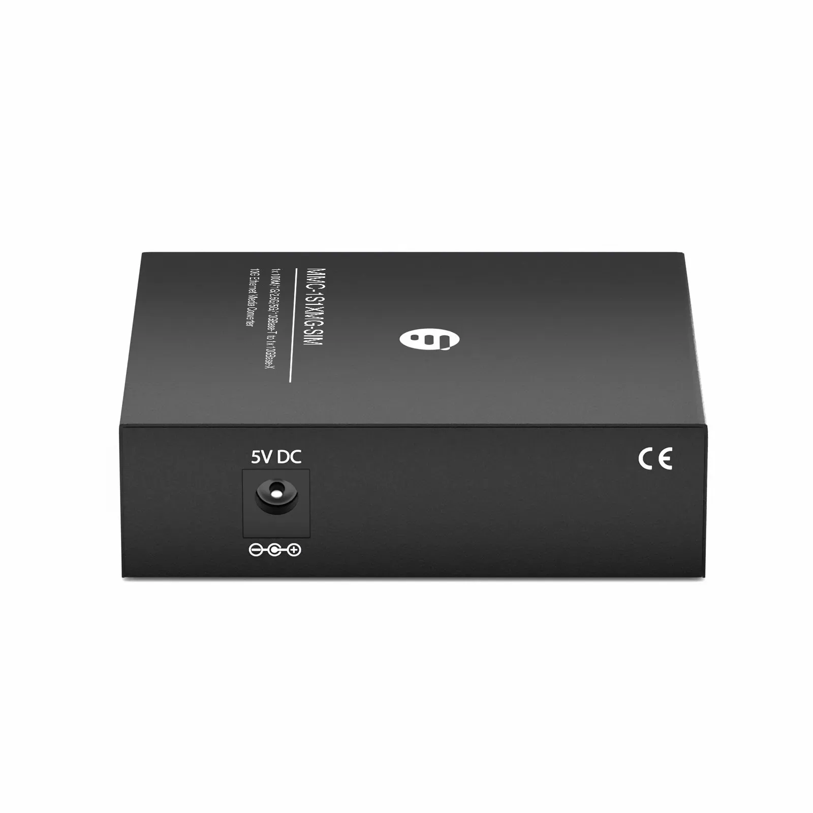 1x 100M/1G/2.5G/5G/10GBase-T RJ45 to 1x 10GBase-X SFP+ 10Gigabit Ethernet Media Converter, Slide-in Module, American Plug Standard