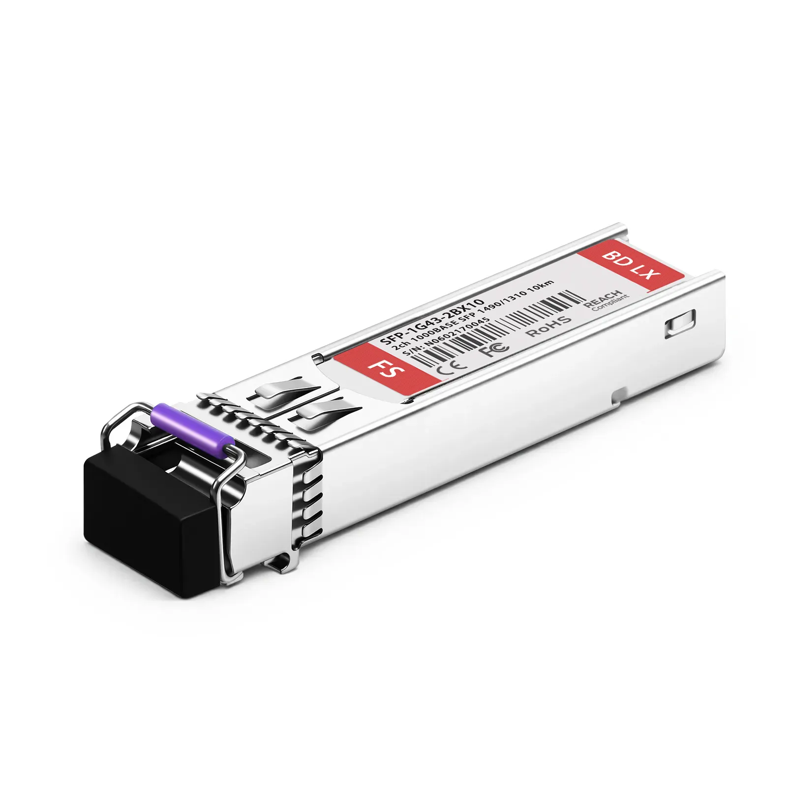 Customized 2-Channel 1000BASE-BX-D CSFP BiDi 1490nm-TX/1310nm-RX 10km Duplex LC SMF Transceiver Module