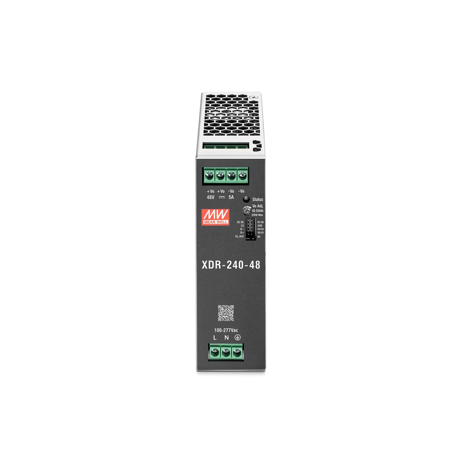 240W 48VDC Ultra Slim DIN Rail High-End Industrial Power Supply with PFC Function