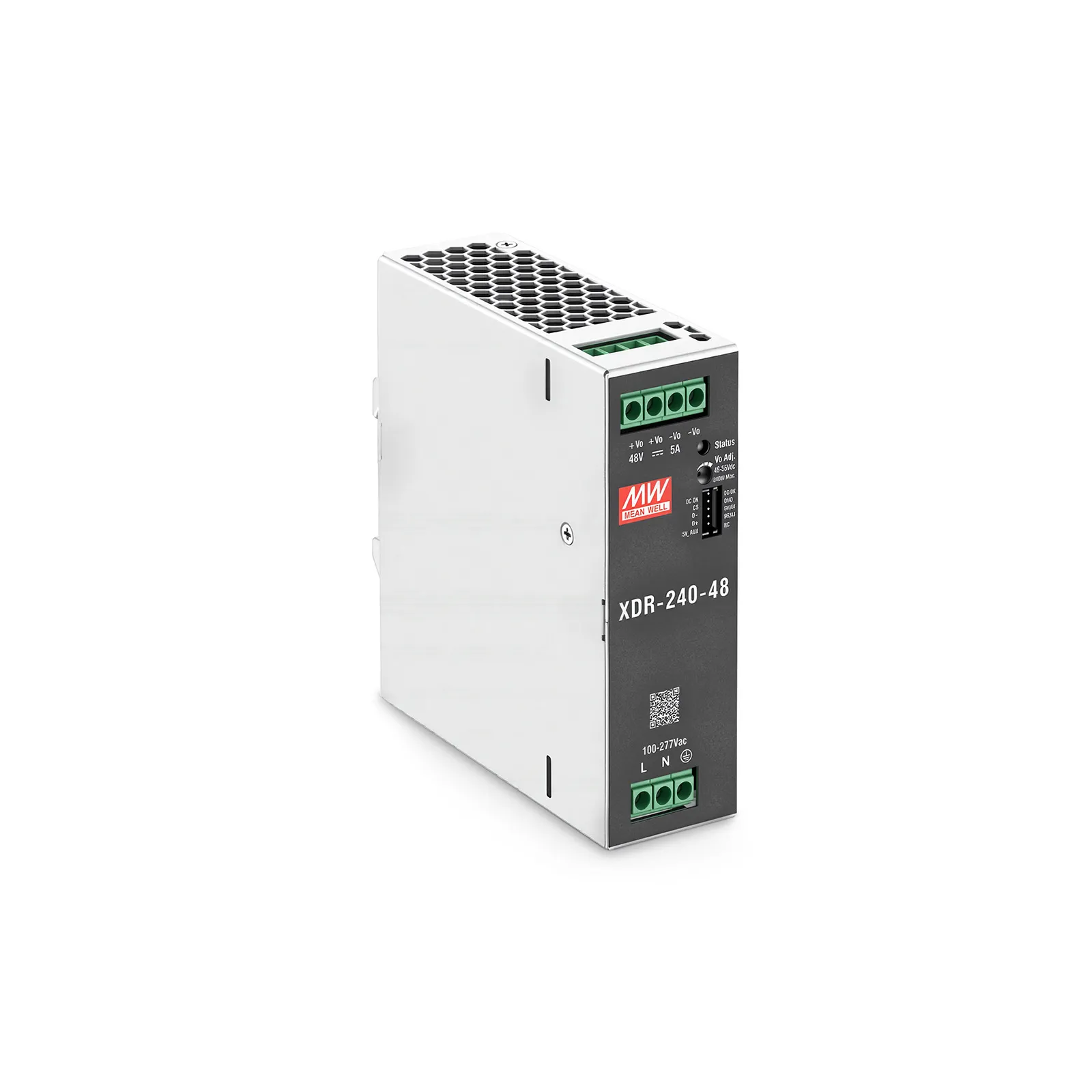 240W 48VDC Ultra Slim DIN Rail High-End Industrial Power Supply with PFC Function