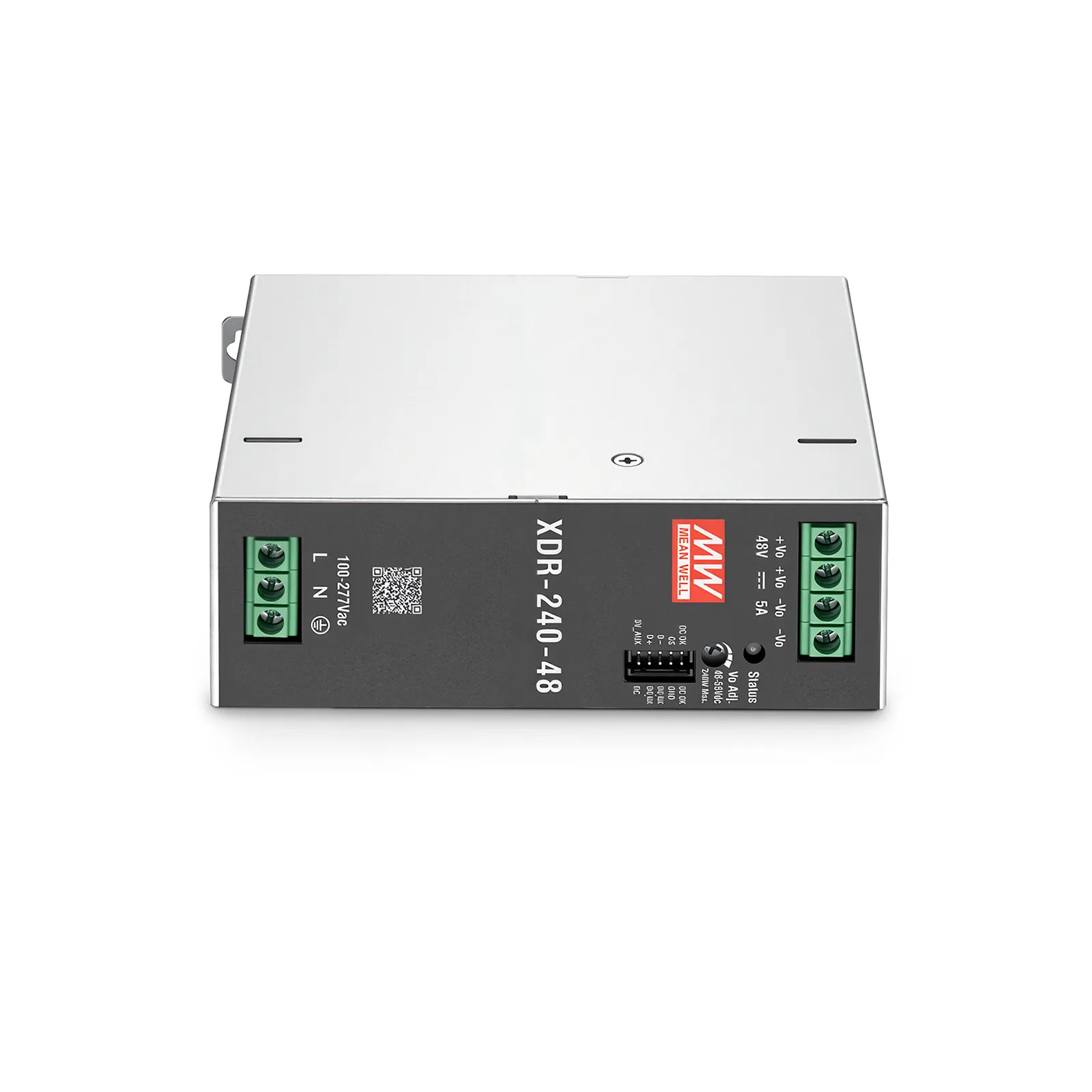 240W 48VDC Ultra Slim DIN Rail High-End Industrial Power Supply with PFC Function
