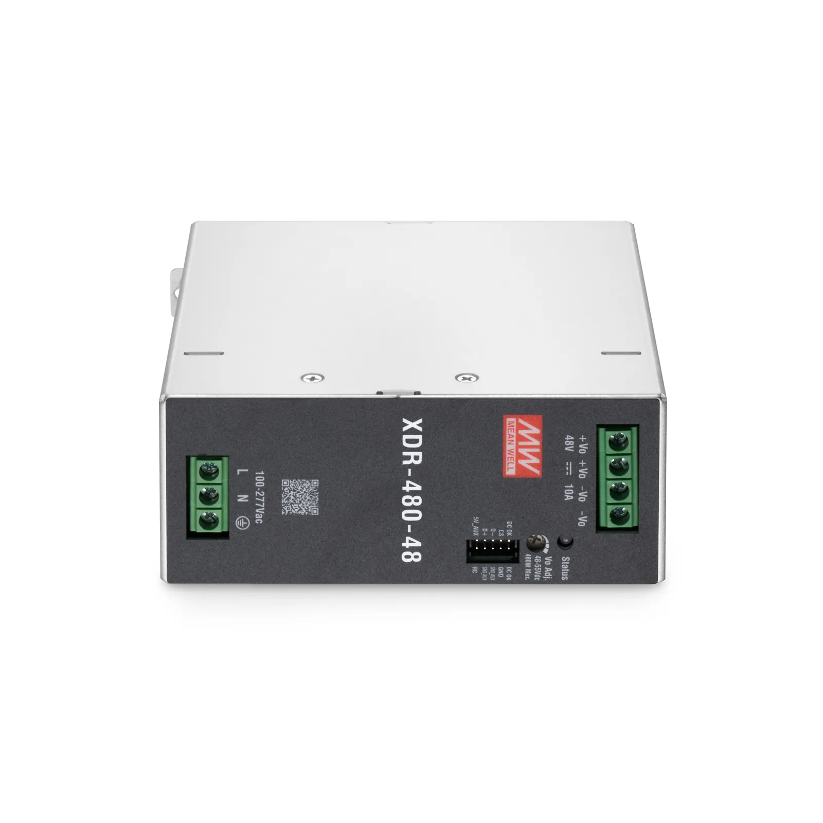 480W 48VDC Ultra Slim DIN Rail High-End Industrial Power Supply with PFC Function