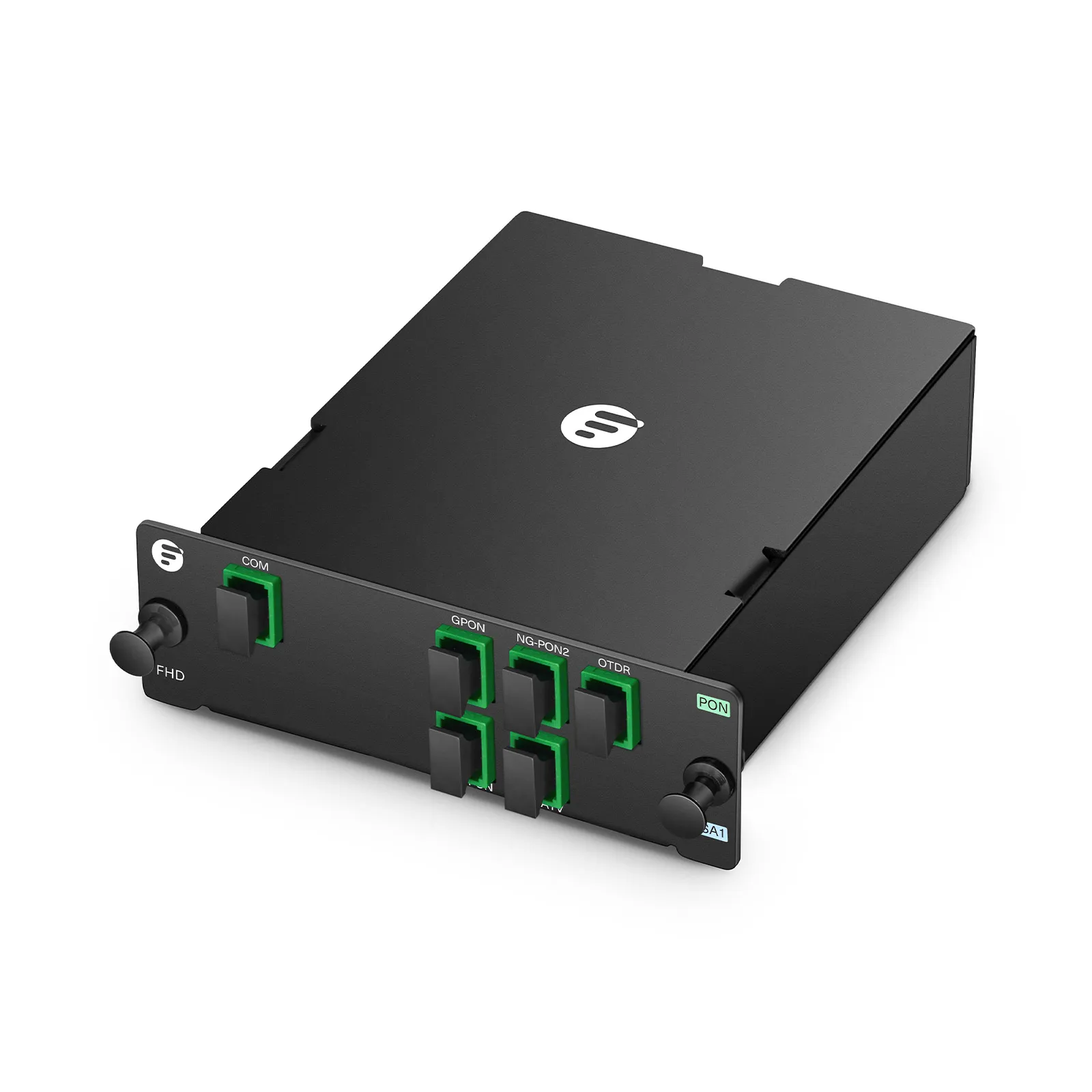 PMESA1, PON Coexistence Element (CEx) WDM for GPON/XG(S)-PON/NG-PON2/CATV/OTDR, SC/APC, FHD® Cassette