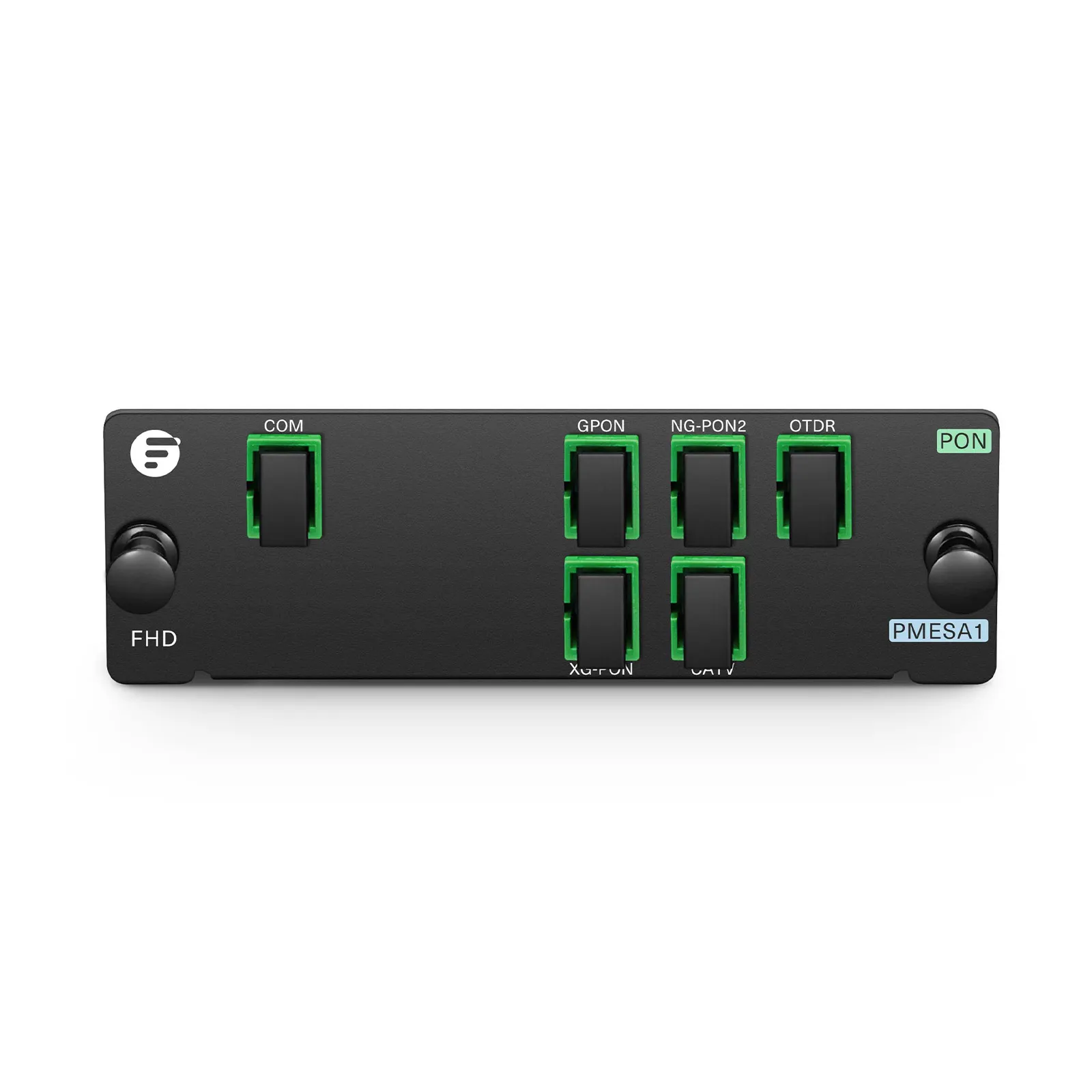 PMESA1, PON Coexistence Element (CEx) WDM for GPON/XG(S)-PON/NG-PON2/CATV/OTDR, SC/APC, FHD® Cassette
