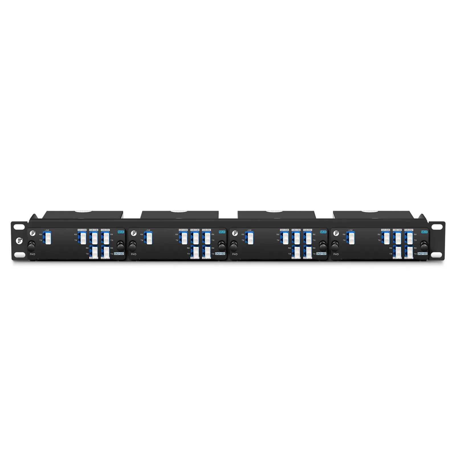 1 x 5 Band DWDM Mux Demux, 100GHz C21-C60, 2.2dB Typical IL, LC