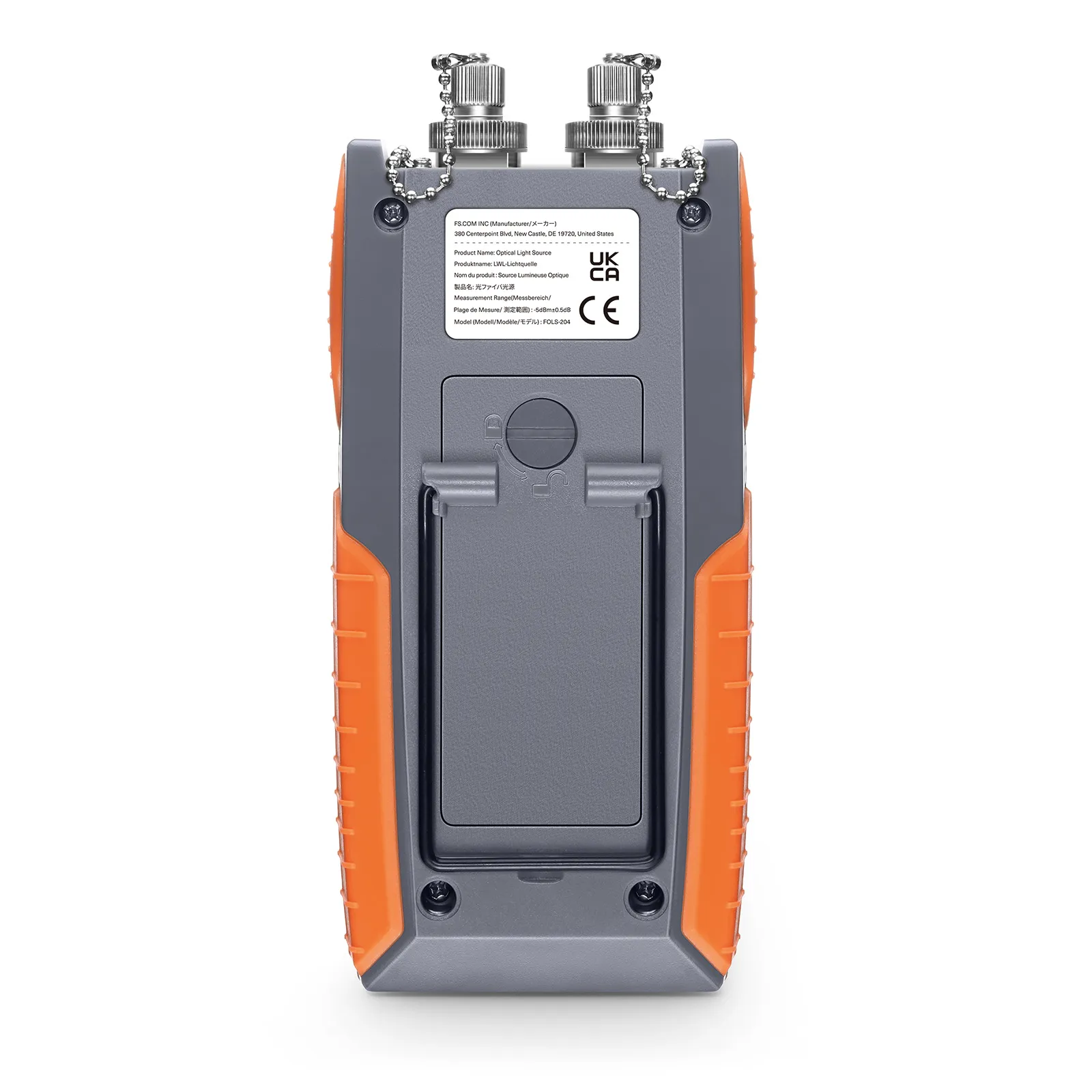 FOLS-204 Handheld Fiber Optical Light Source (850/1300/1310/1550nm) with 2.5mm FC/SC Connector
