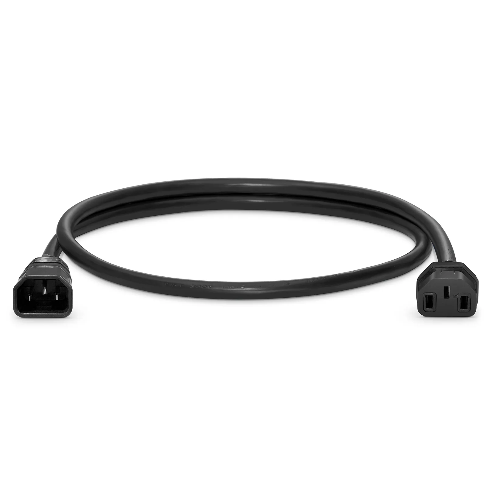 2ft (0.6m) Z-LOCK⁺ Dual Locking IEC60320 C14 to IEC60320 C13 17AWG