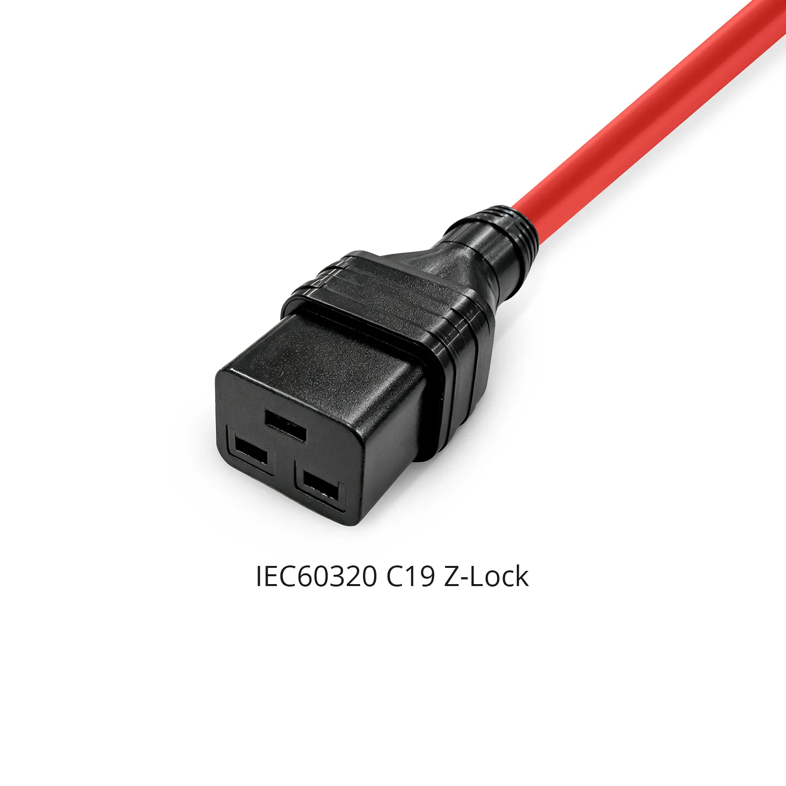 2ft (0.6m) Z-LOCK⁺ Dual Locking IEC60320 C20 to IEC60320 C19 12AWG