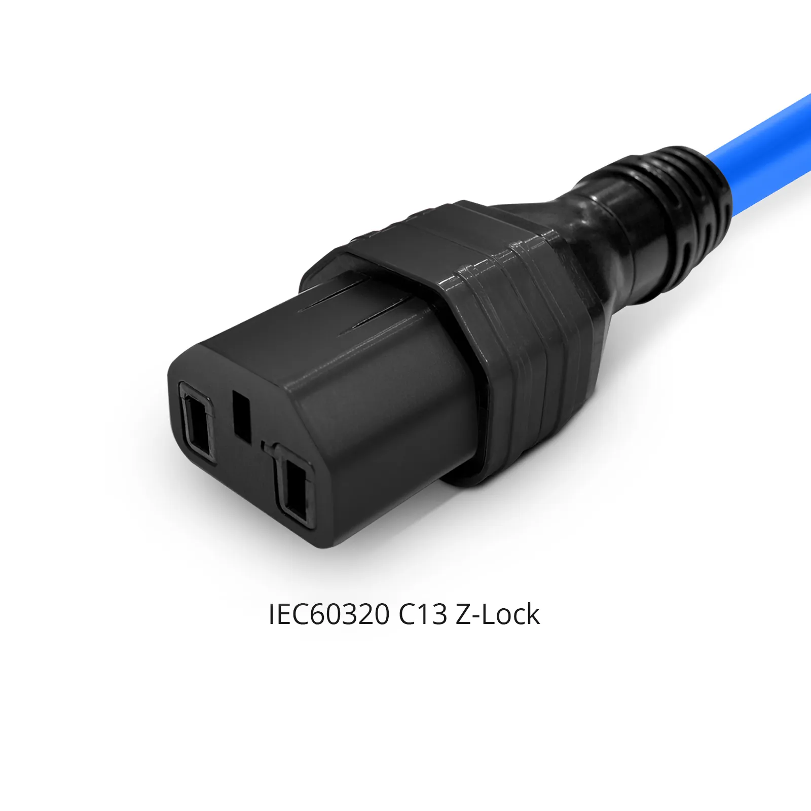 3.3ft (1m) Z-LOCK⁺ Dual Locking IEC60320 C14 to IEC60320 C13 14AWG