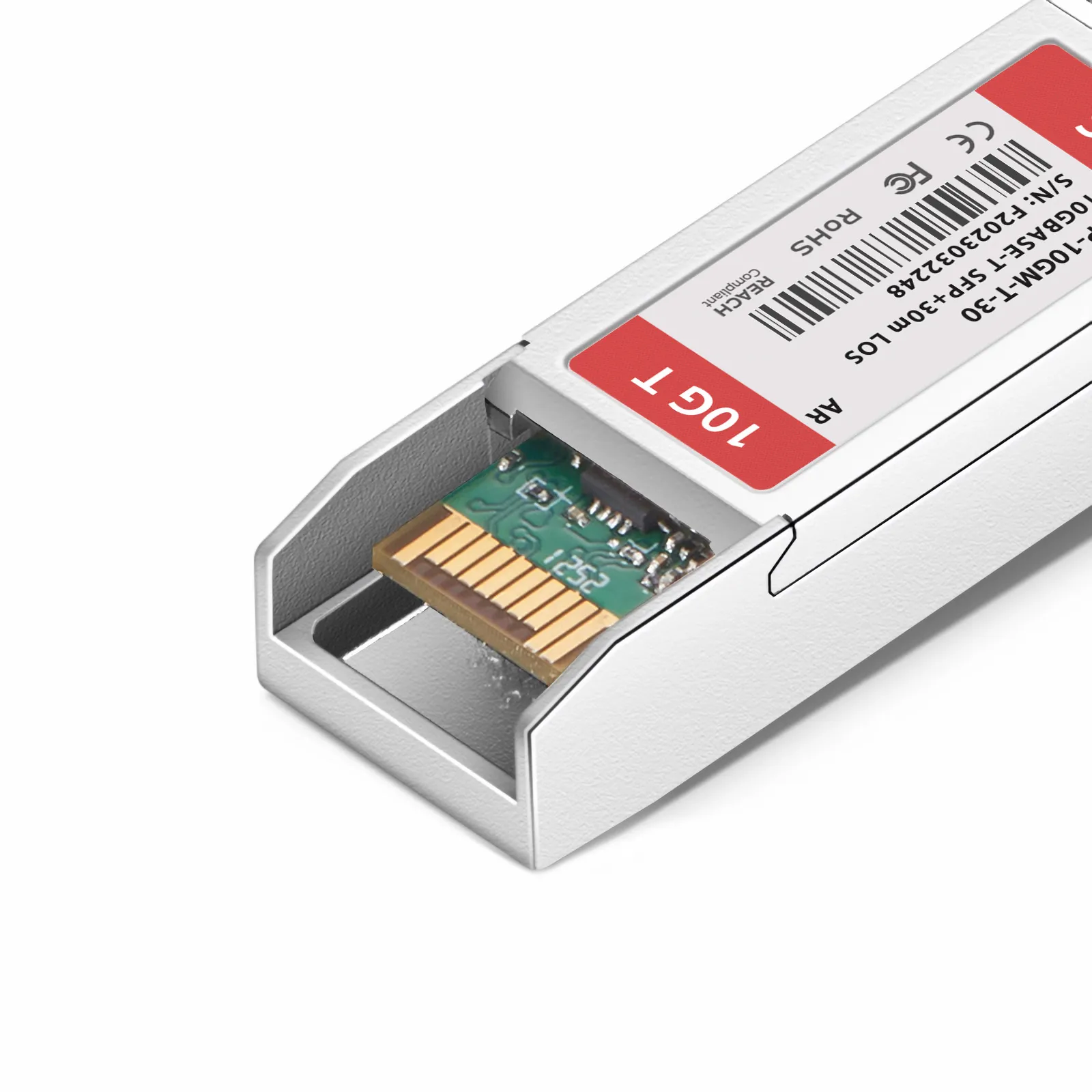 HPE Aruba対応 10M/100M/1G/2.5G/5G/10Gbps NBASE-T SFP+銅線 30m RJ
