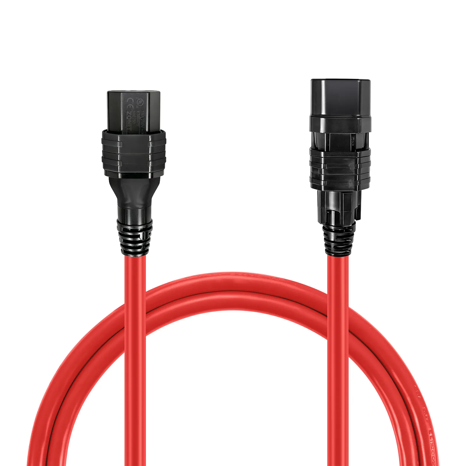 2ft (0.6m) Z-LOCK⁺ Dual Locking IEC60320 C14 to IEC60320 C15 14AWG