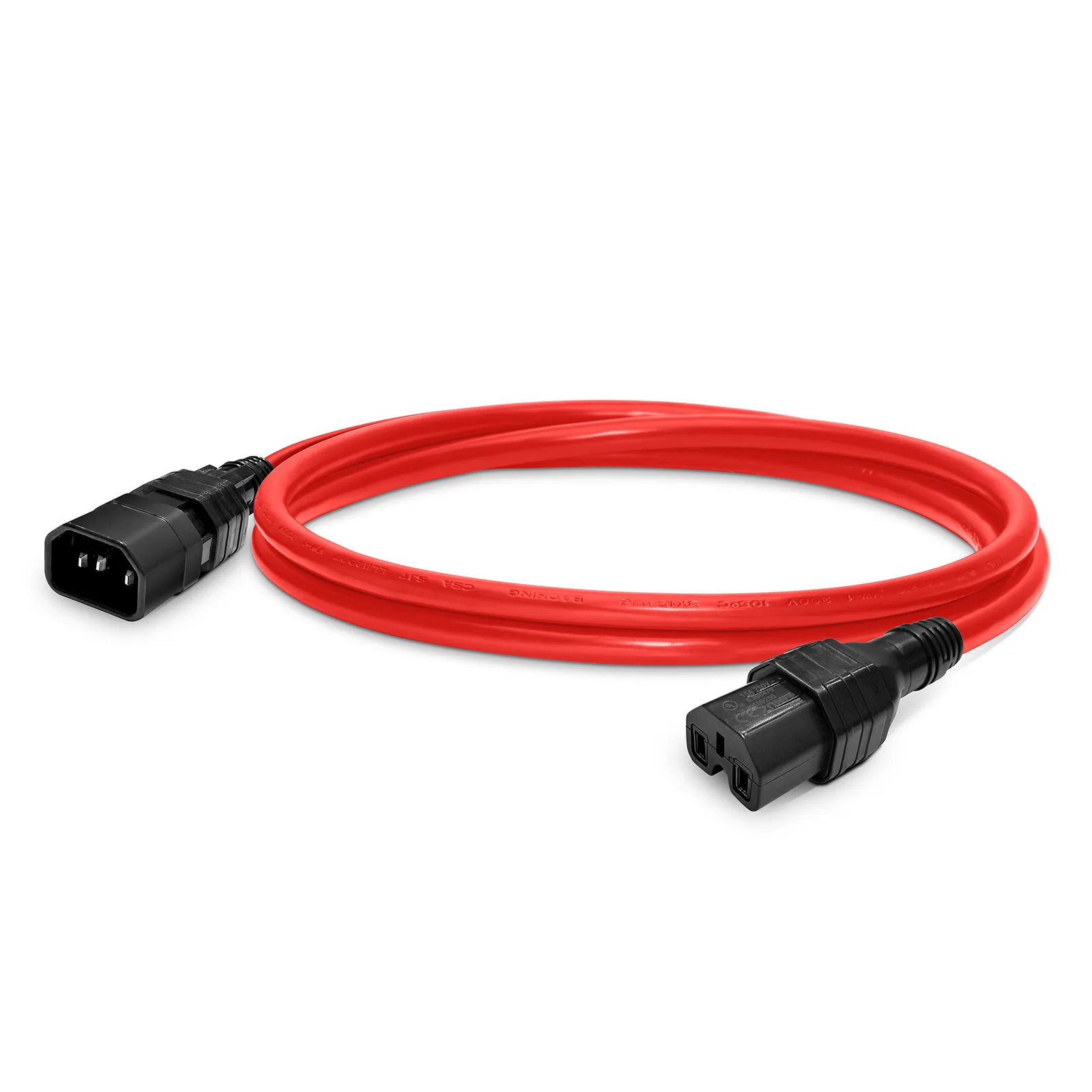 6.6ft (2m) Z-LOCK⁺ Dual Locking IEC60320 C14 to IEC60320 C15 14AWG