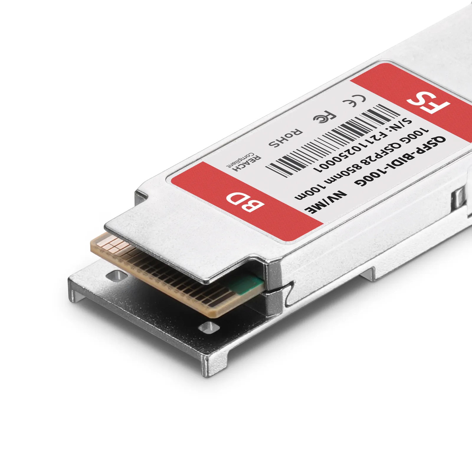 NVIDIA/Mellanox対応 100GBASE-SR SWDM4 QSFP28 BiDi 4×25G NRZ 850 