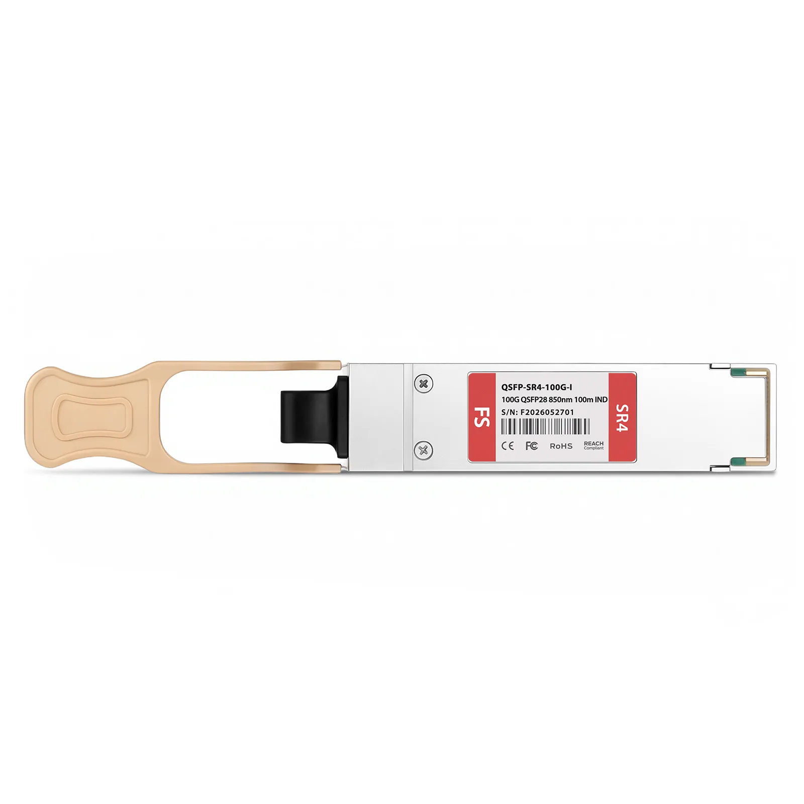 工業用 Cisco QSFP-100G-SR4-I互換｜100GBASE-SR4 QSFP28モジュール