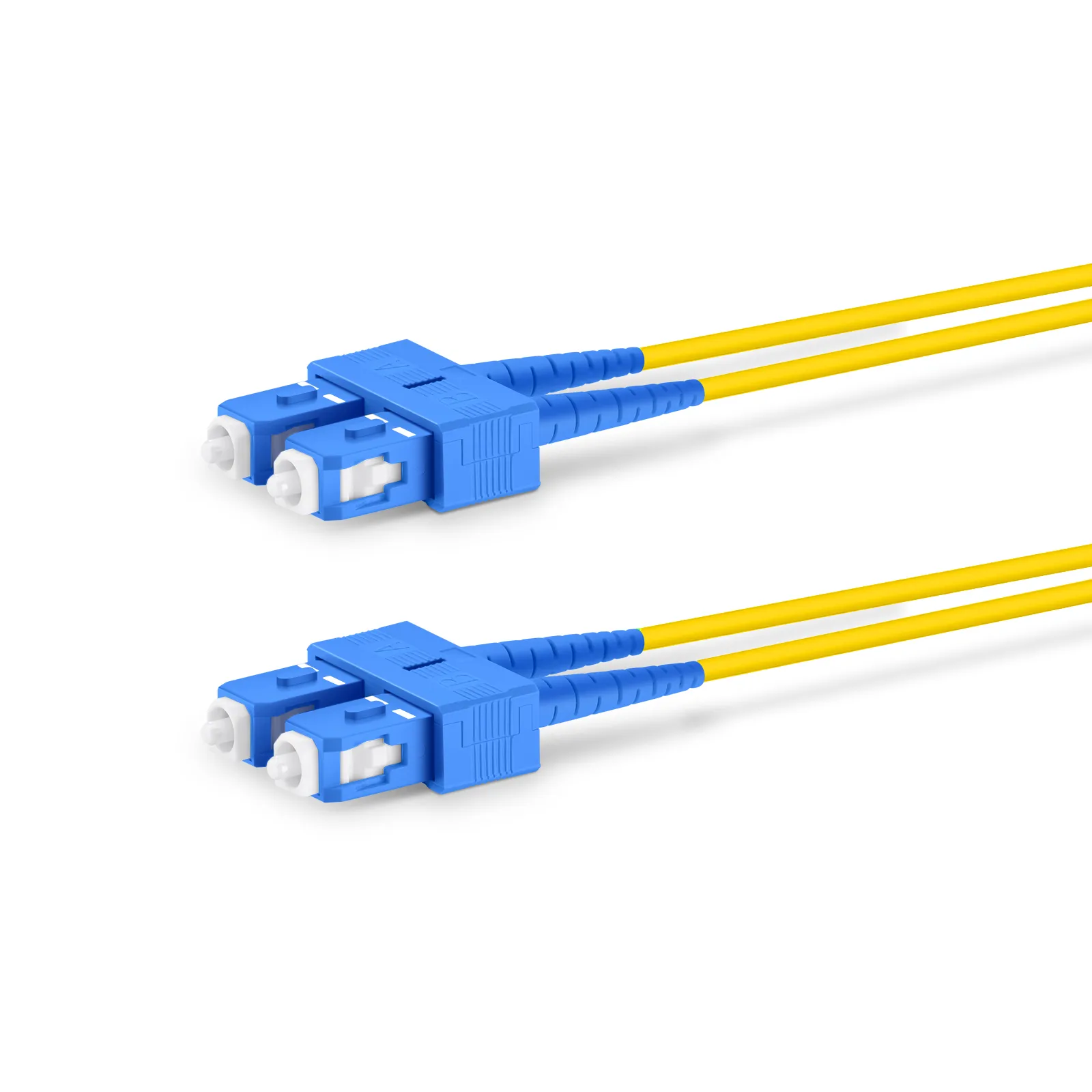 9/125 LC-LC Singlemode Fiber Optic Patch Cable Duplex - Yellow