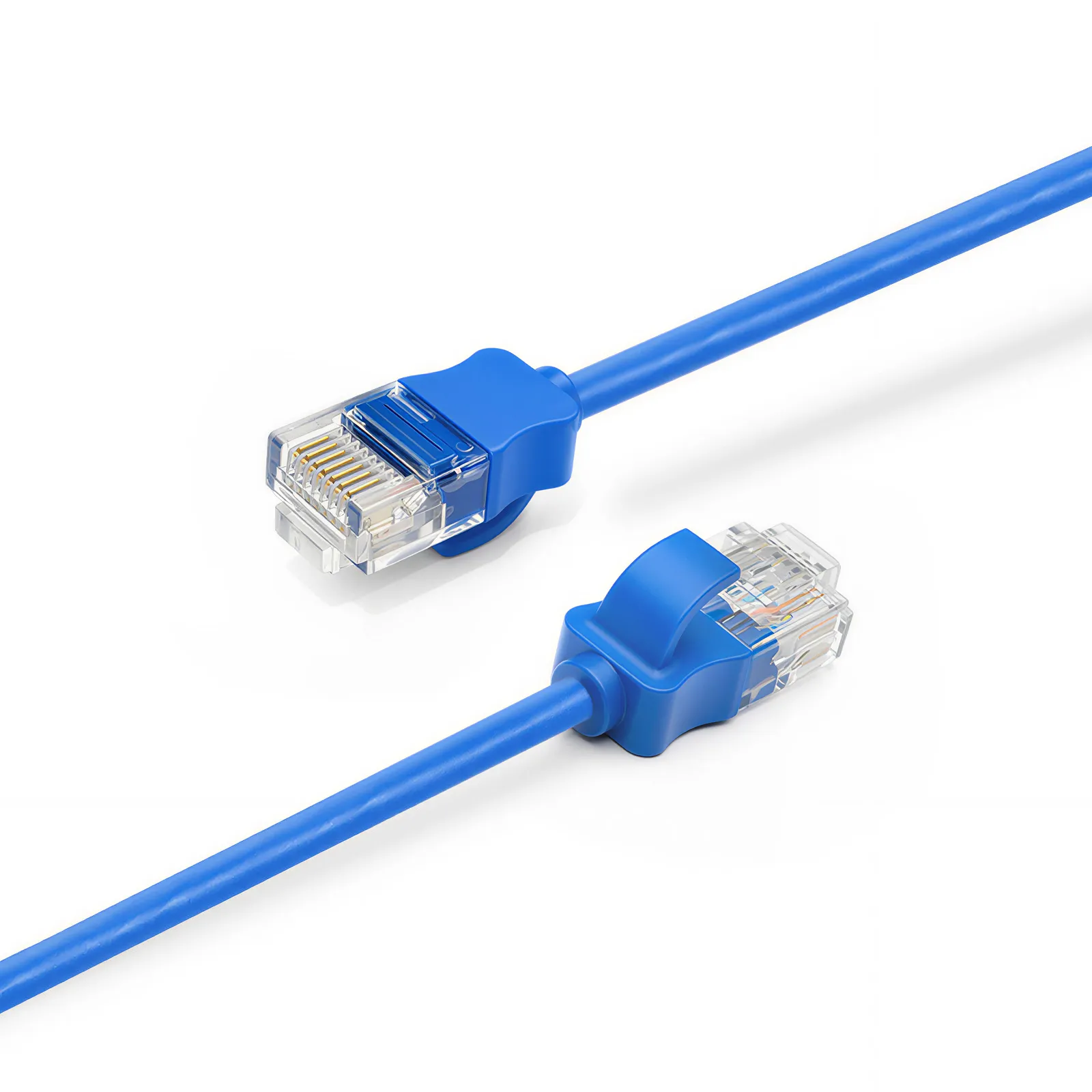 6インチ(0.15m) Cat6a 32AWG スナッグレス アンシールド(U/UTP) PVC CM